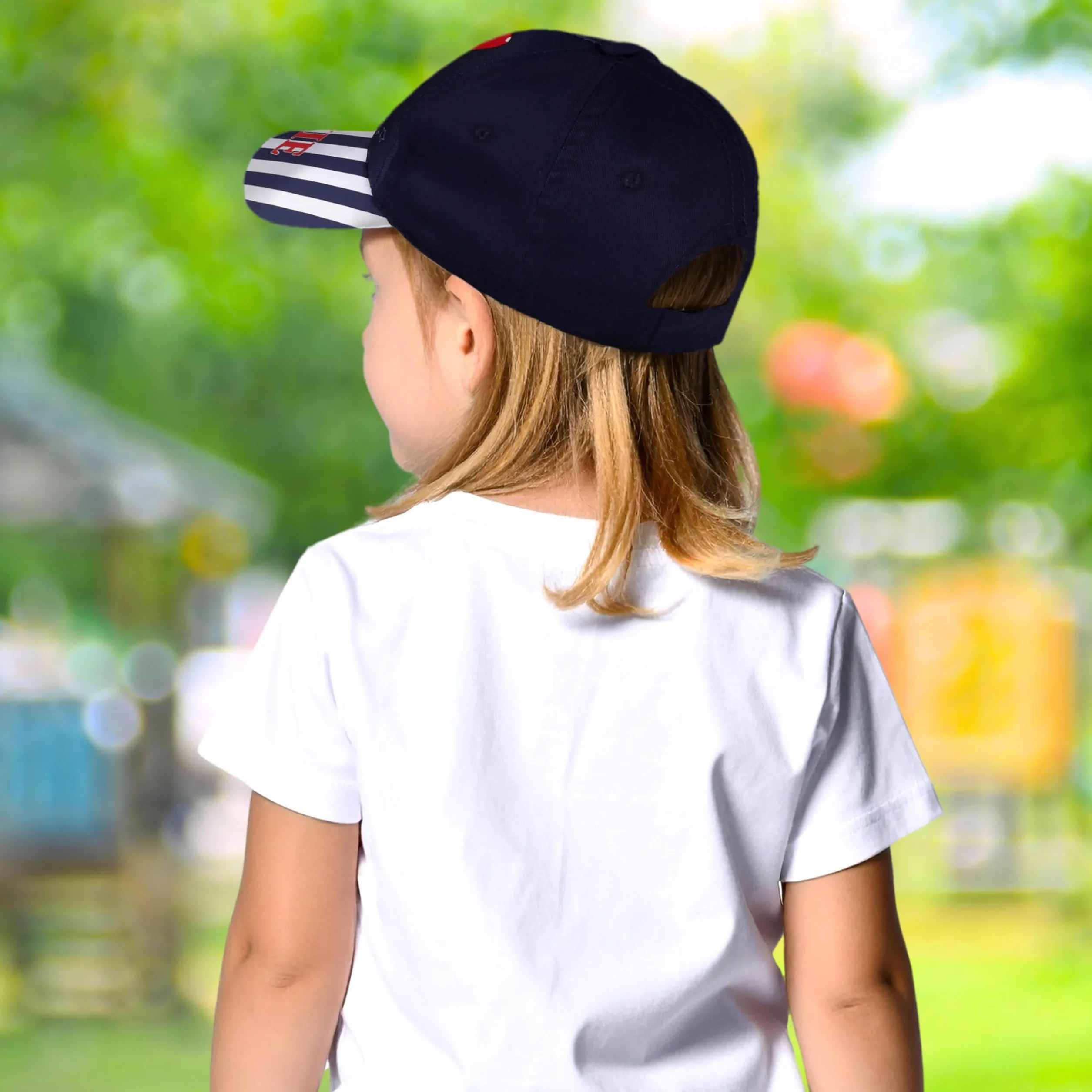Gorra de béisbol para bebé Colorida Personaje Cuento de Hadas 100% algodón Ajustable