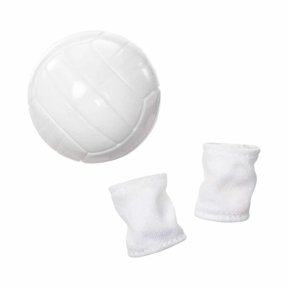 Barbie Tú Puedes ser Made to Move Jugadora de Voleibol Muñeca Rubia Profesiones con Accesorios, Juguete +3 años (Mattel HKT72)