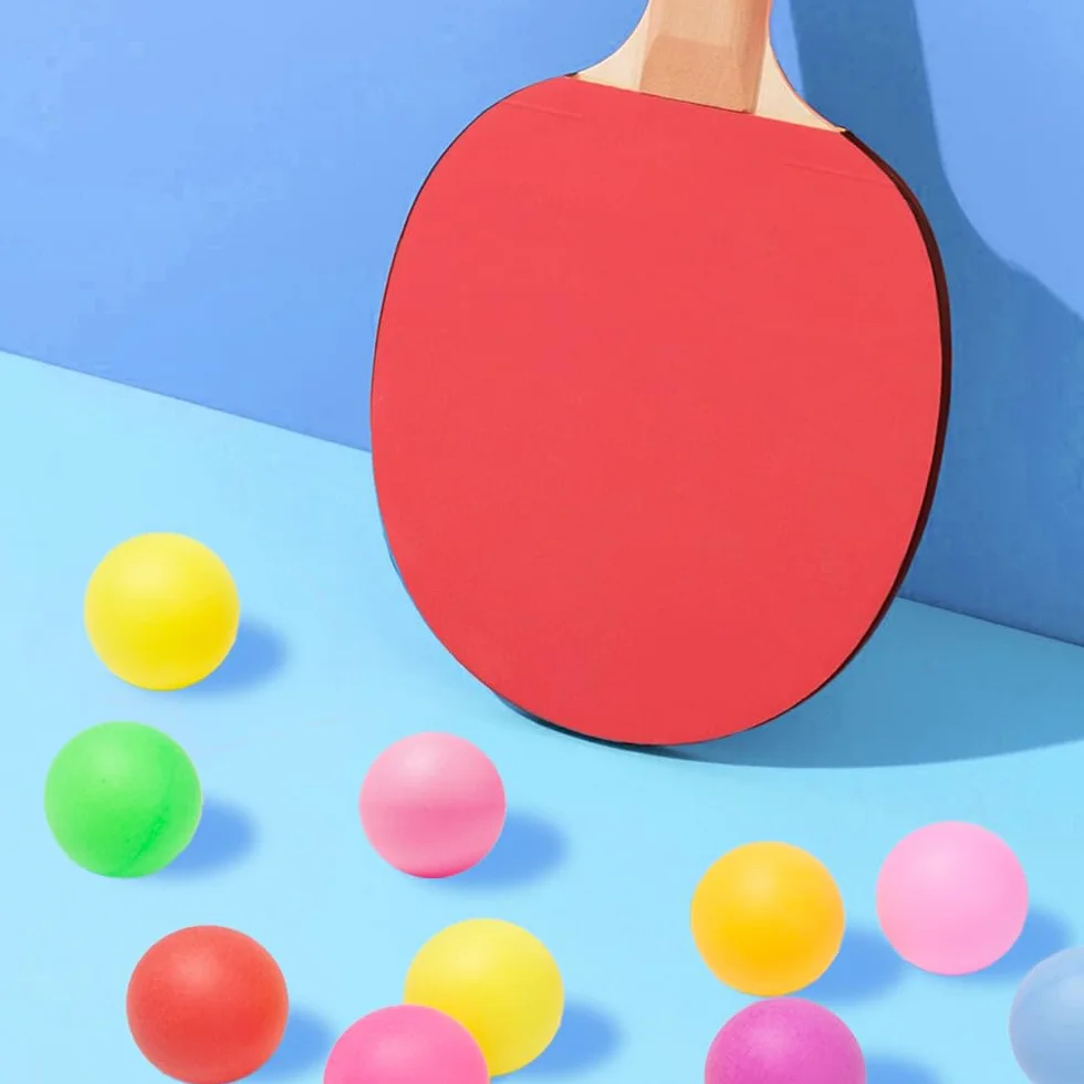 Pelotas Ping Pong 40mm 80 Piezas Colores Mezclados Plástico Entrenamiento