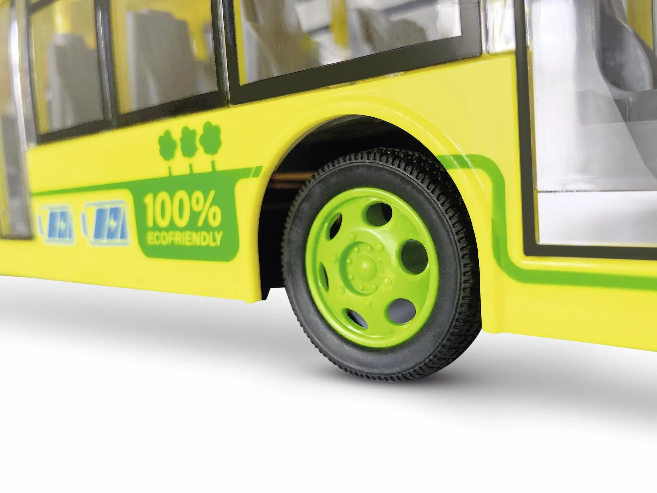 Carson 500404282 Electric City Bus 2.4GHz 100% RTR - 100% Listo para Conducir, autobús de Juguete, Coche de Juguete, Coche teledirigido, Tiempo de conducción Aprox. 60 min