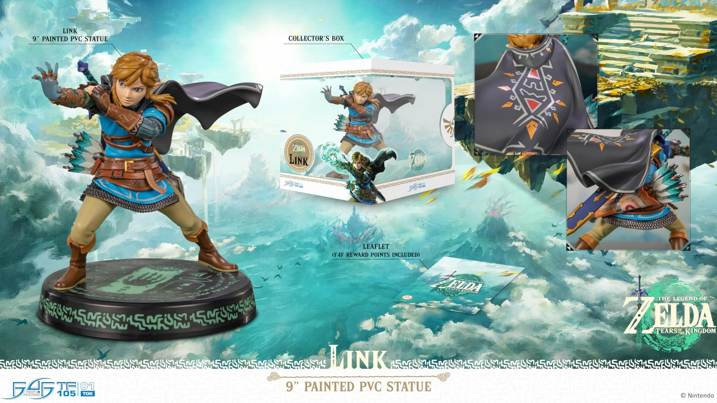 First4Figures - Link! The Legend of Zelda: Tears of The Kingdom PVC/Figures