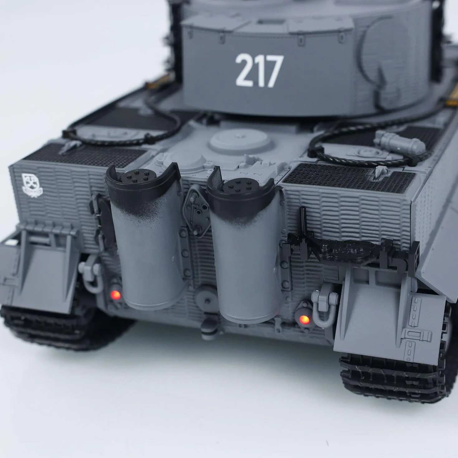 Taigen 1/24 Tanque RC RC Tank Tanque de Batalla RC Tiger I Control Remoto Tanques Militares Combate Infrarrojos