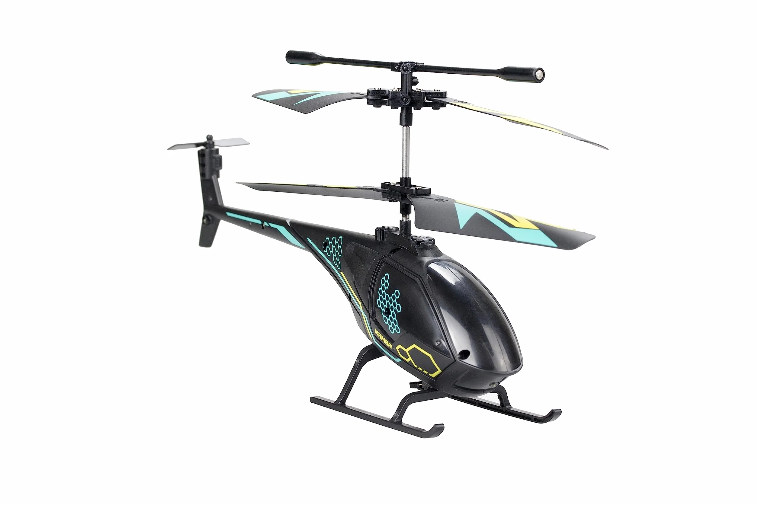 Bizak FLYBOTIC Air Mamba, helicóptero radiocontrol con 2 Canales, con Luces LED, Juguete de fácil Control con Infrarrojos para Principiantes, Regalo a Partir de 8 años de Edad, (62004753)