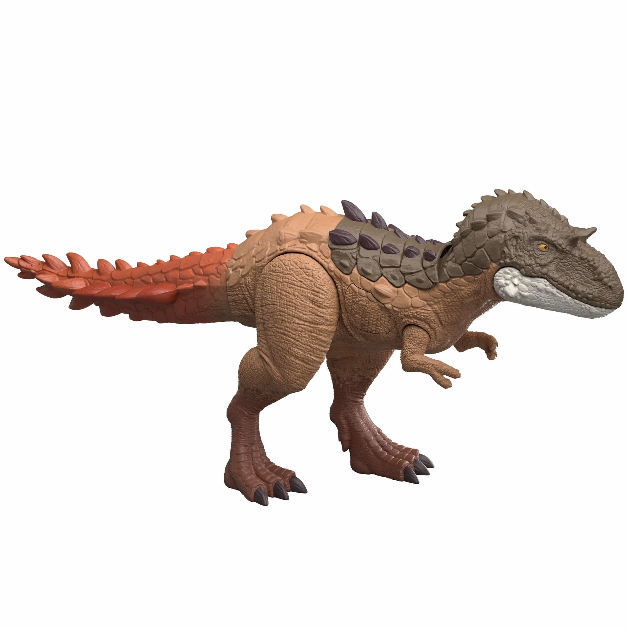 Mattel Jurassic World Grandes embestidas Gorgosaurio Grande Juguete de Figura de Dinosaurio con 2 Funciones de Ataque y evolución, Juego Digital, JKL86