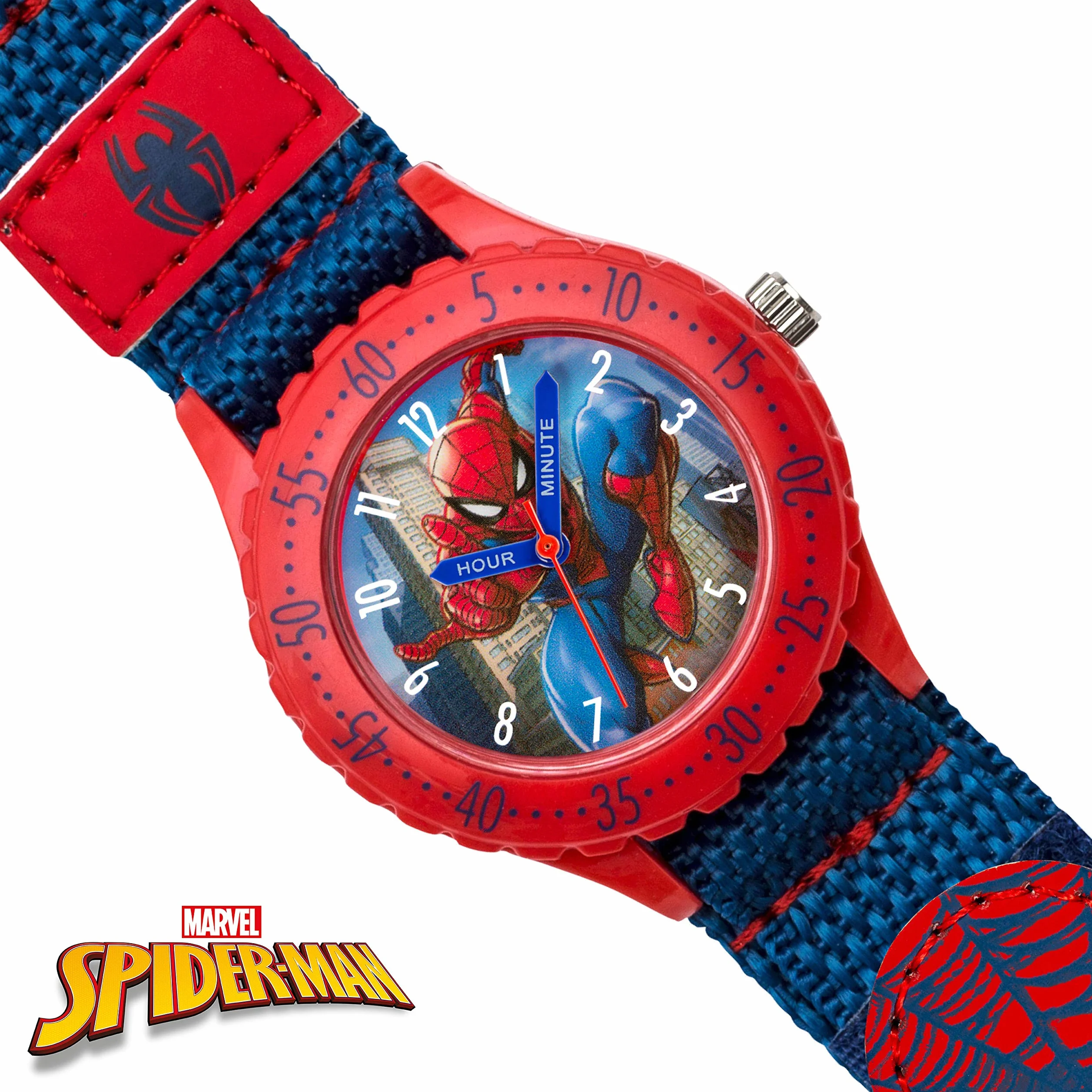 Spiderman SPD3495 Reloj analógico de Cuarzo para niños