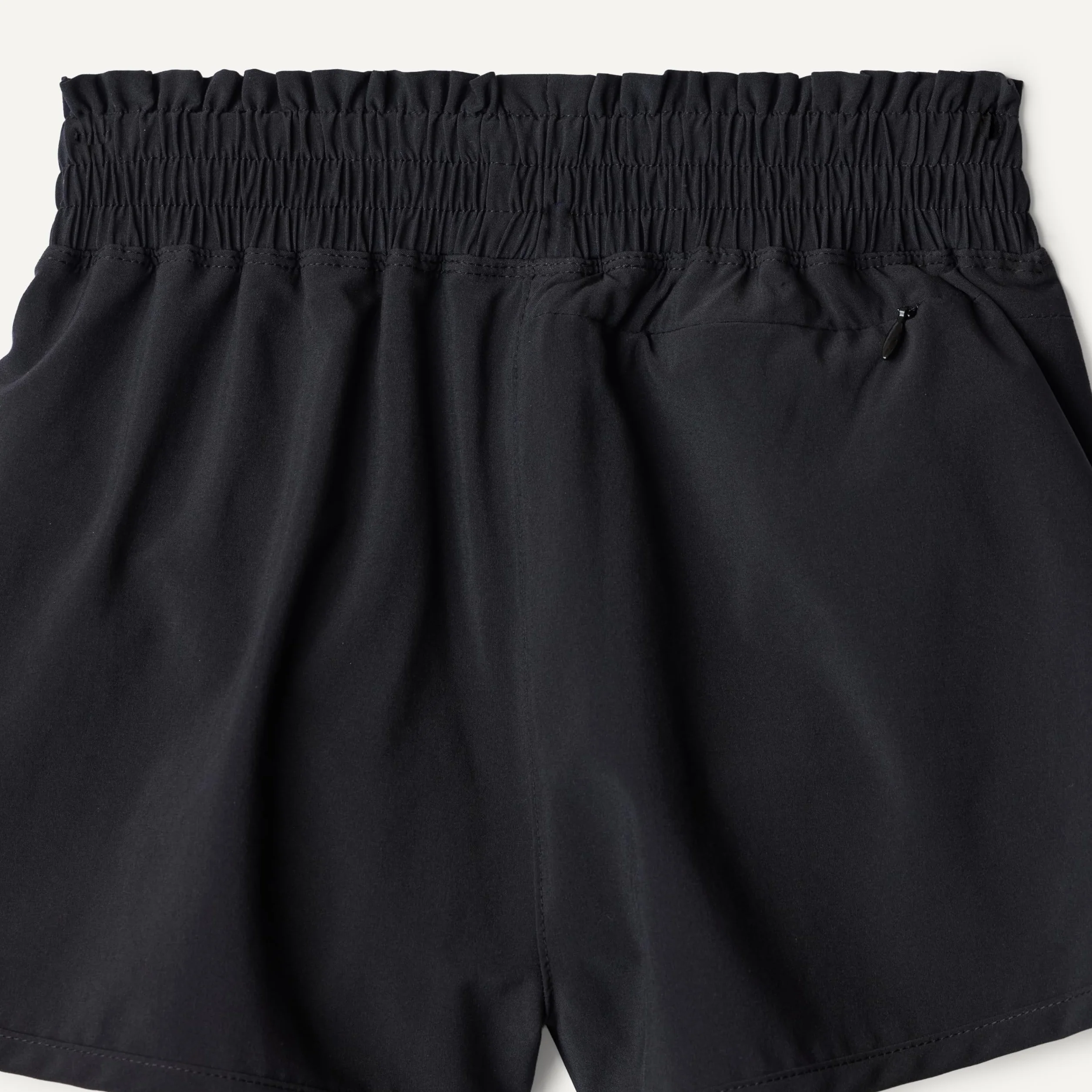 Amazon Essentials Pantalones Cortos Deportivos Talle Alto Tejido Elástico Niñas