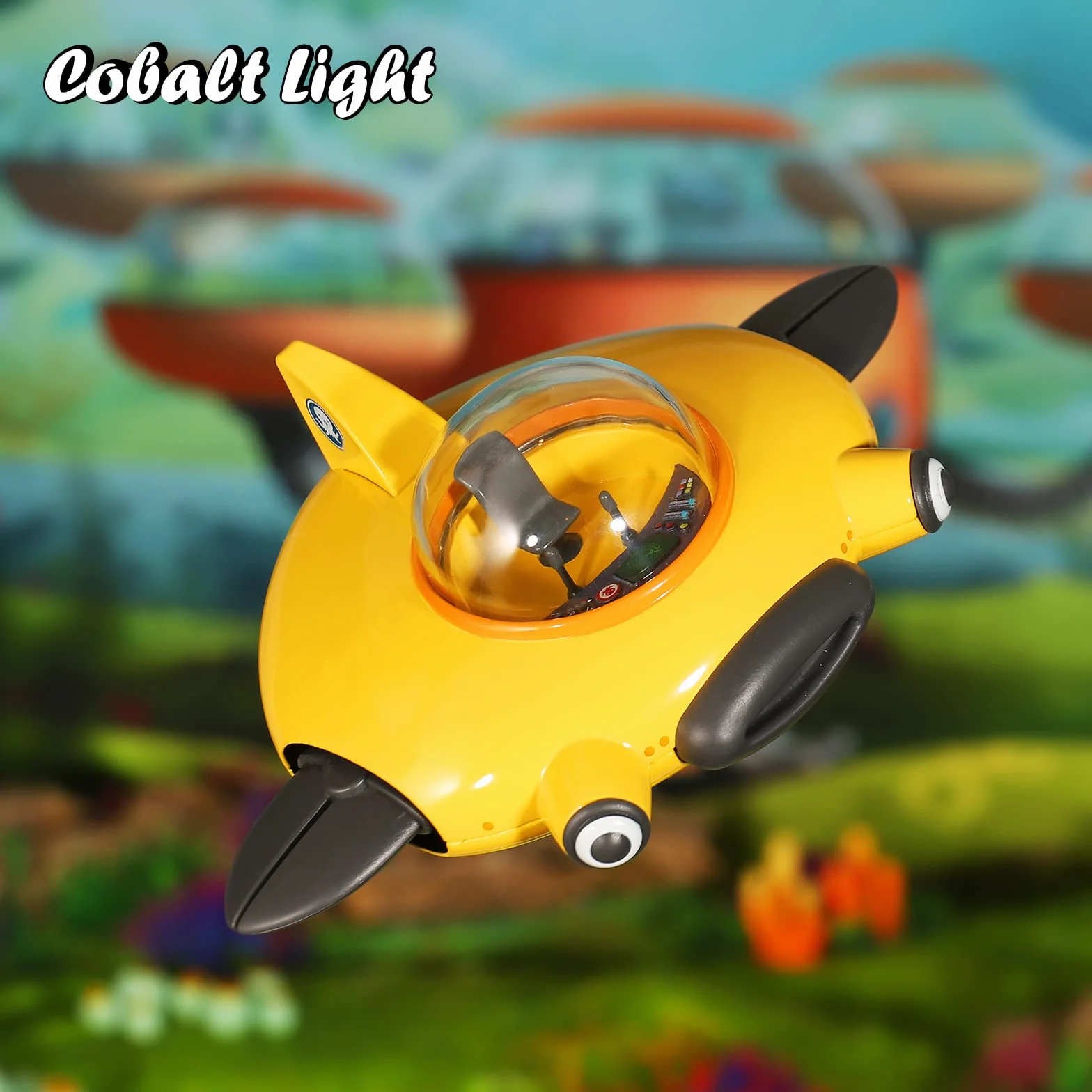 GUP D uboot Compatible con juguetes octonautas, Octopod Castle Barnacles Kwazii Shellington Tweak Dashi Peso Regalos de cumpleaños para niños