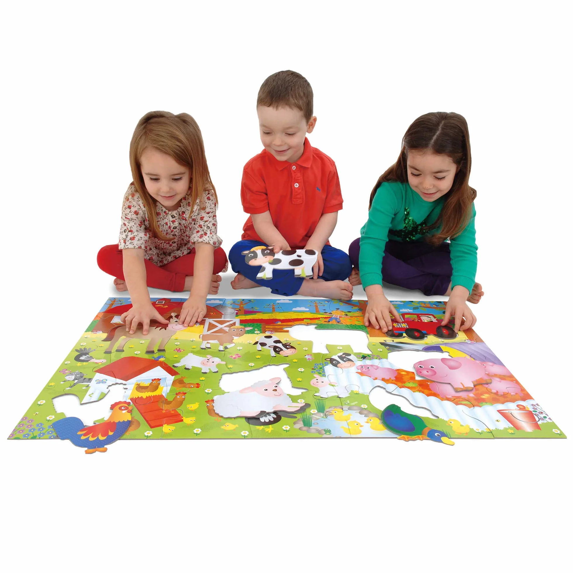 Galt Toys Puzle De Suelo Gigante - Granja
