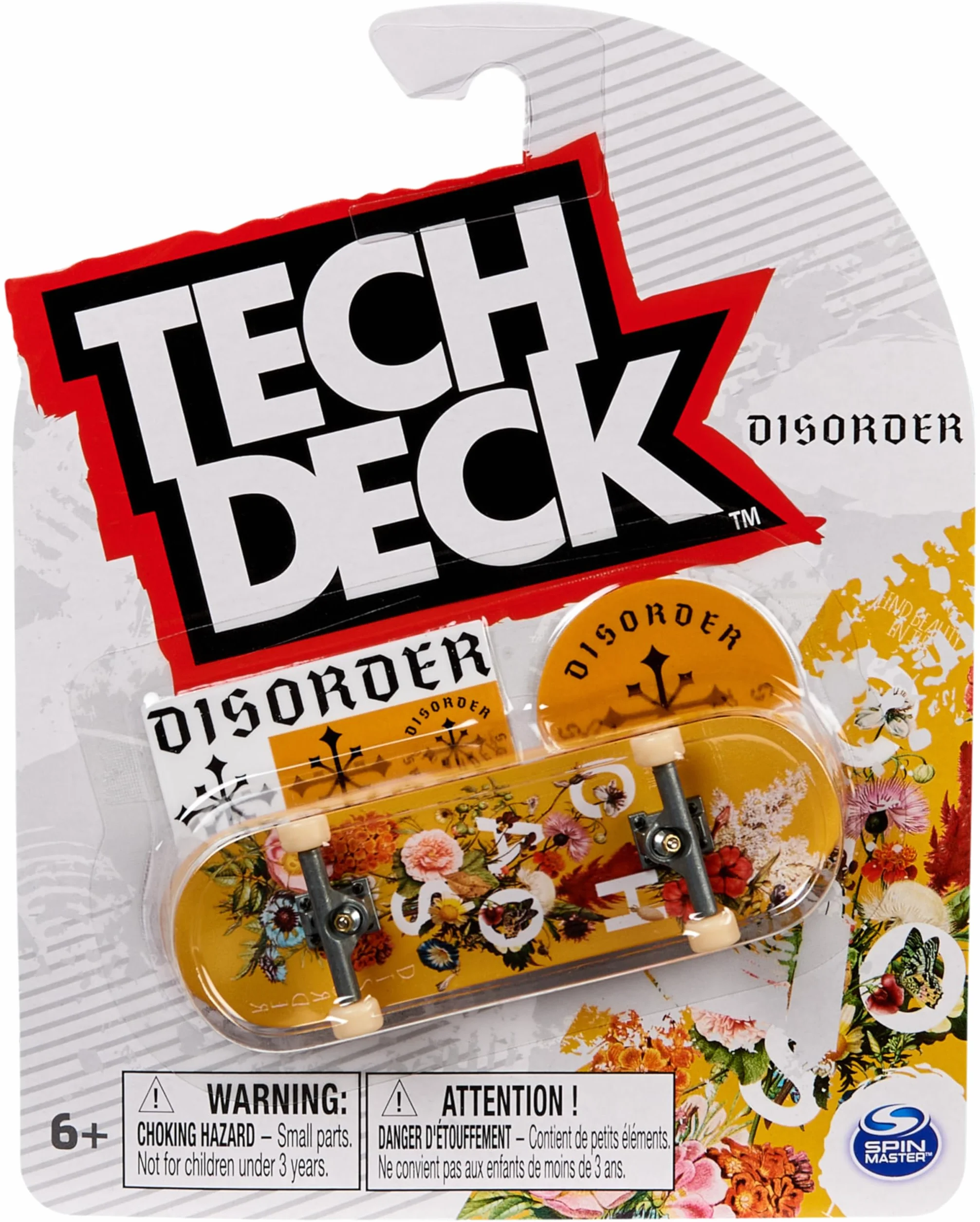 Tech Deck - Fingerboard o Finger Skate: Auténtico Skate de Dedos 96 mm Personalizable - Modelo Aleatorio - Juguetes Niños 6 años + Regalo Niño 6 años +