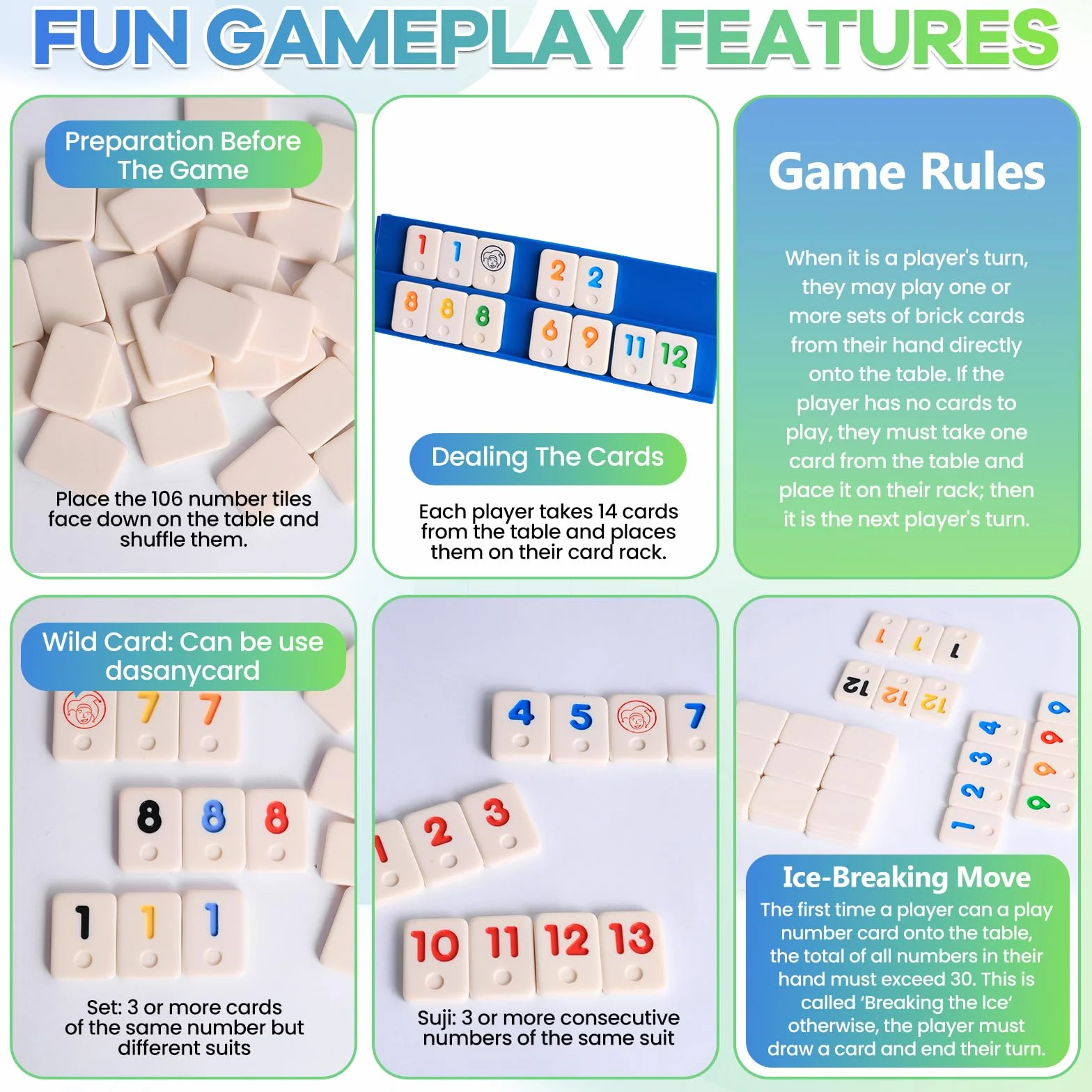 Rummy Cup Original Rummy Juego de viaje con cordón de almacenamiento para adultos, 160 piedras, juego de mesa Rummy Cup para 2-6 jugadores, con 6 soportes de juego, 1 dados juegos de mesa