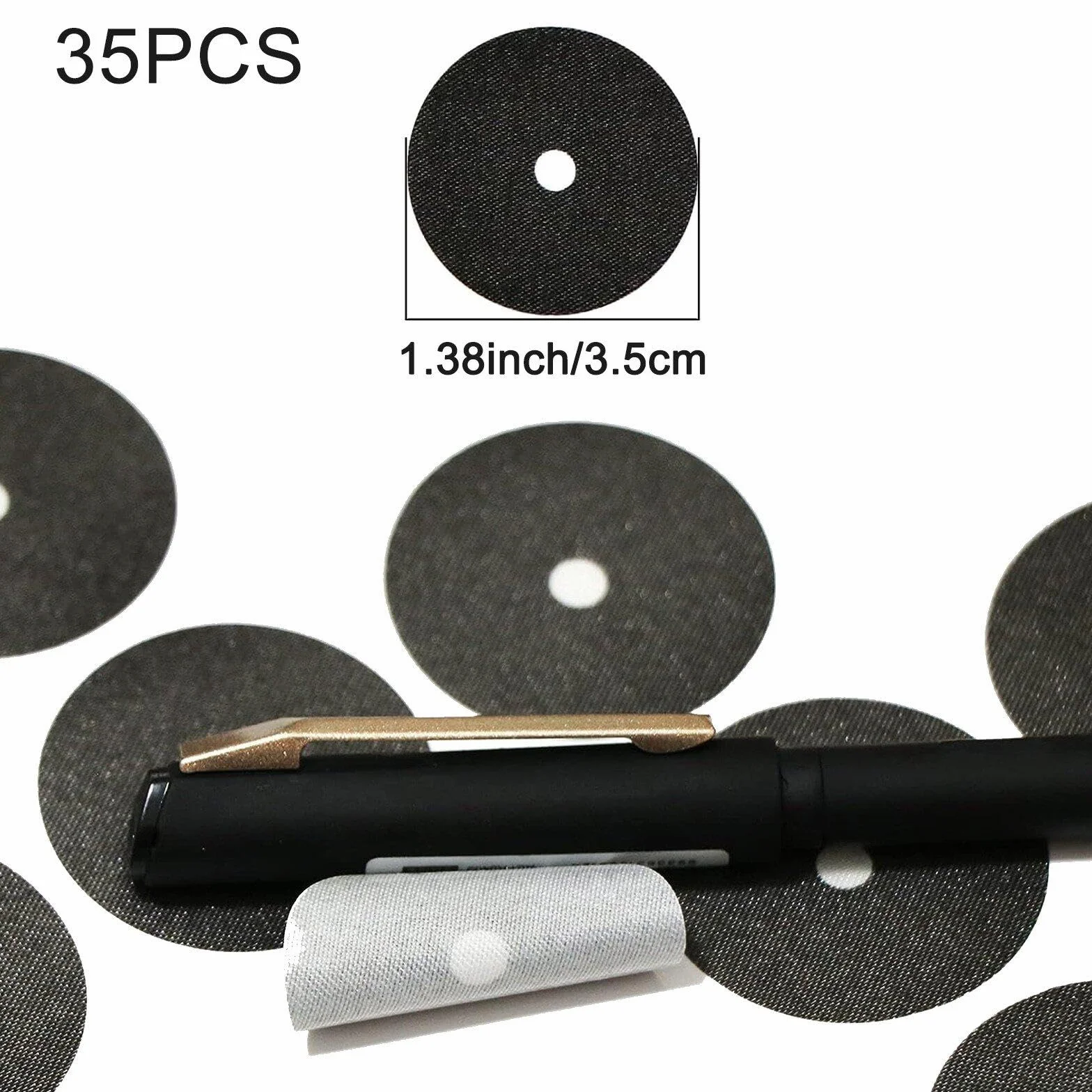 Pegatinas de Puntos Marcadores de Mesa de Billar, Accesorios Autoadhesivos de Localización, 35 Piezas