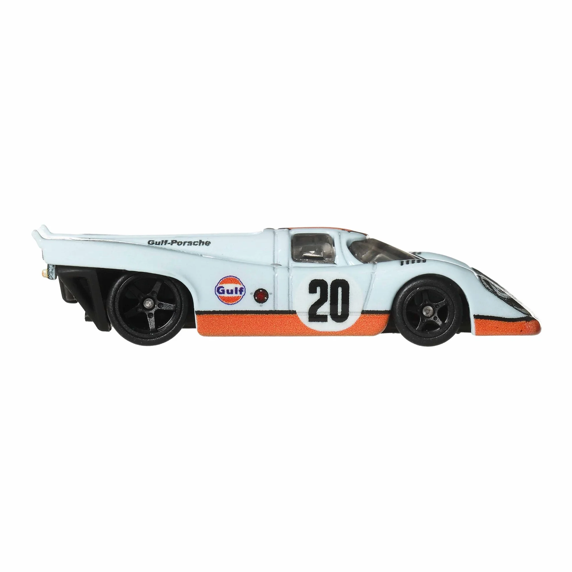 Hot Wheels Porsche 917 K, Coche de Juguete Premium a Escala 1:64, con neumáticos Real Riders y Carrocería y Chasis Metal/Metal, JKF03