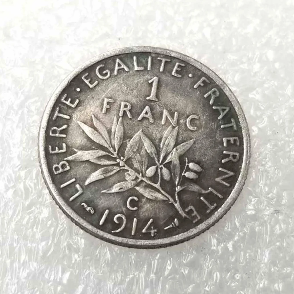 Monedas antiguas de Francia de 1914 - Moneda Conmemorativa Francesa - Moneda Vieja Francia-Monedas de Gran Francia-Descubre la Historia de las Monedas BestShop