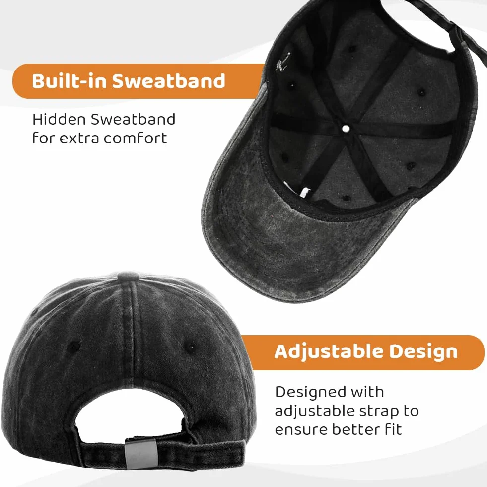 Gorra de Béisbol Tractor Ajustable Sombrero con Visera de Algodón para Infantil