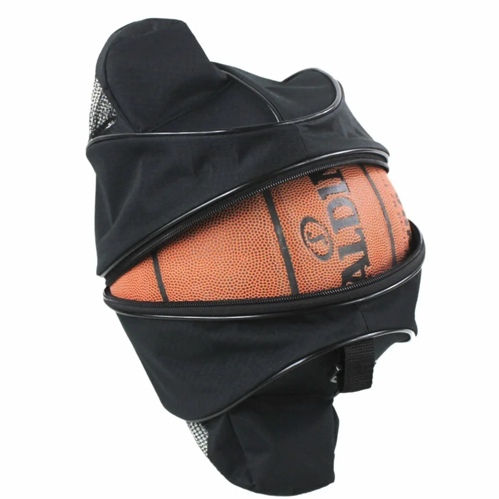 Bolsas de Hombro para Baloncesto Entrenamiento Accesorios Deportivos Negro