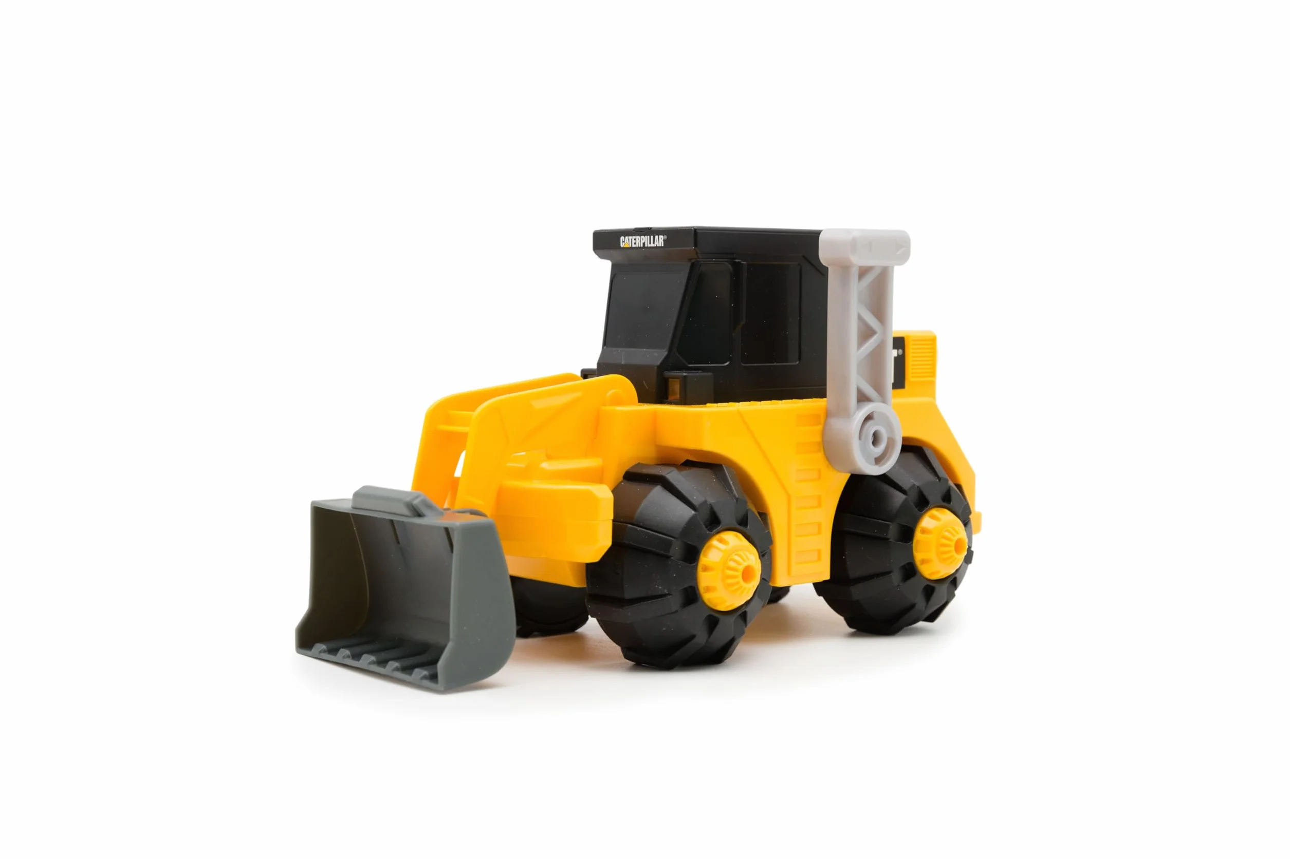 CatToysOfficial |Pala Cargadora | Vehículo con tracción en Las 4 Ruedas, conducción automática, Ruedas estabilizadoras, Luces de Trabajo |Juguetes Niños 3 Años o Más