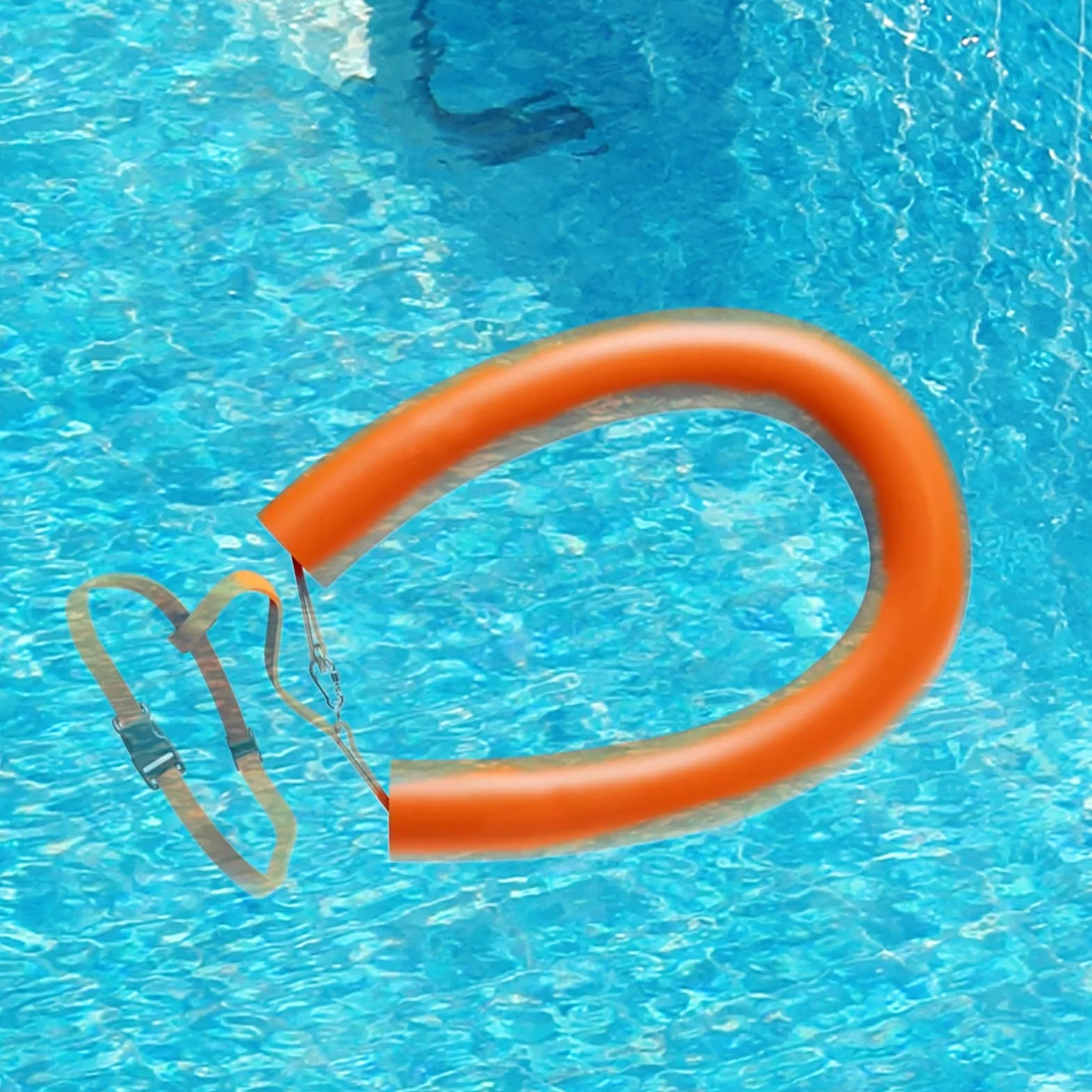 Cinturón de flotación para natación Entrenador Altamente Visible Sin Inflar | Barra de Espuma para Entrenamiento Para principiantes, deportistas, hombres y mujeres, lago, mar, embalse y estanque