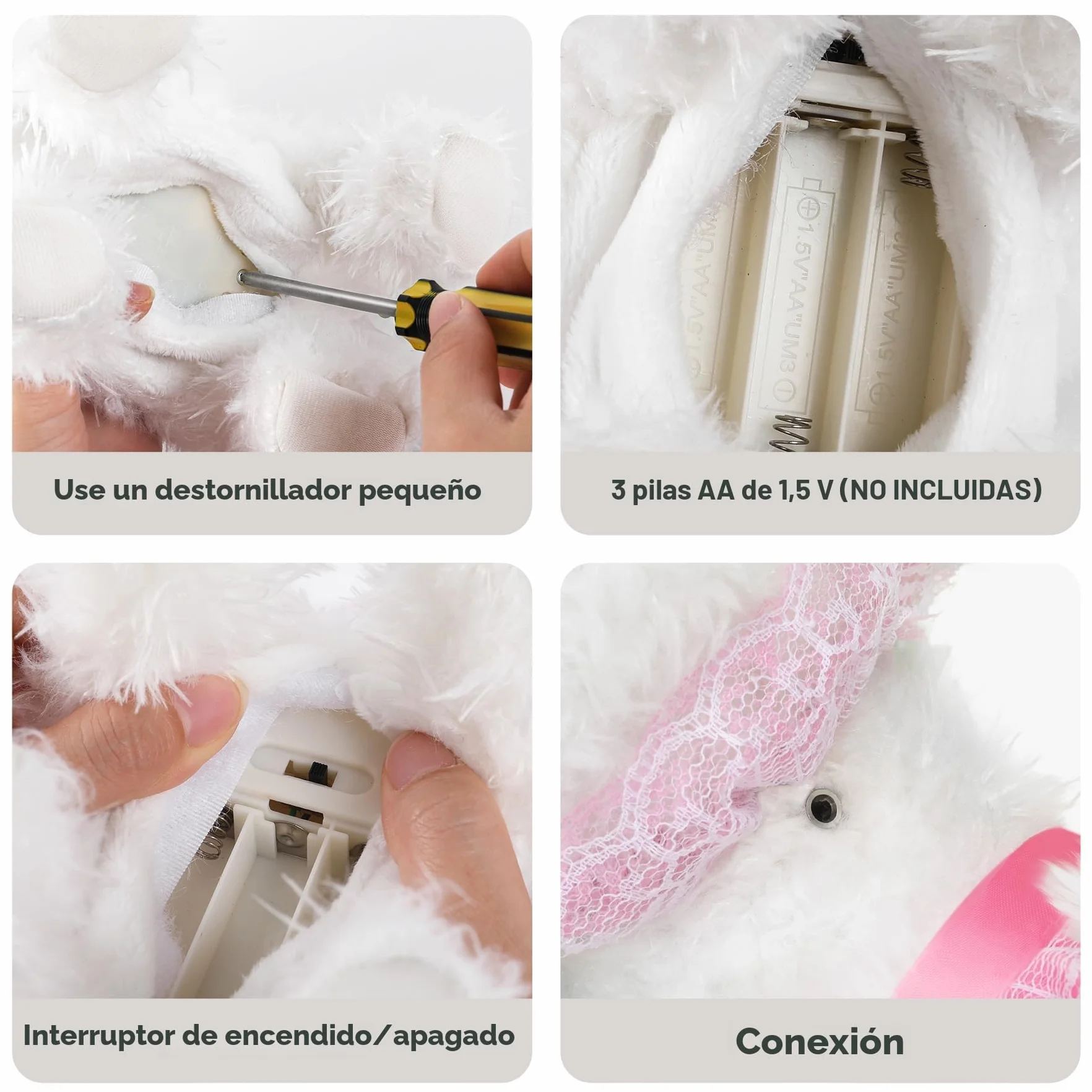 OR OR TU Control Remoto Felpa Electrónica Interactivos Juguete Perro Mascota para Niñas Caminando y Ladrando,Agitar Cola Educación Temprana Regalo de Cumpleaños para Niños 3 4 5 6+ Años