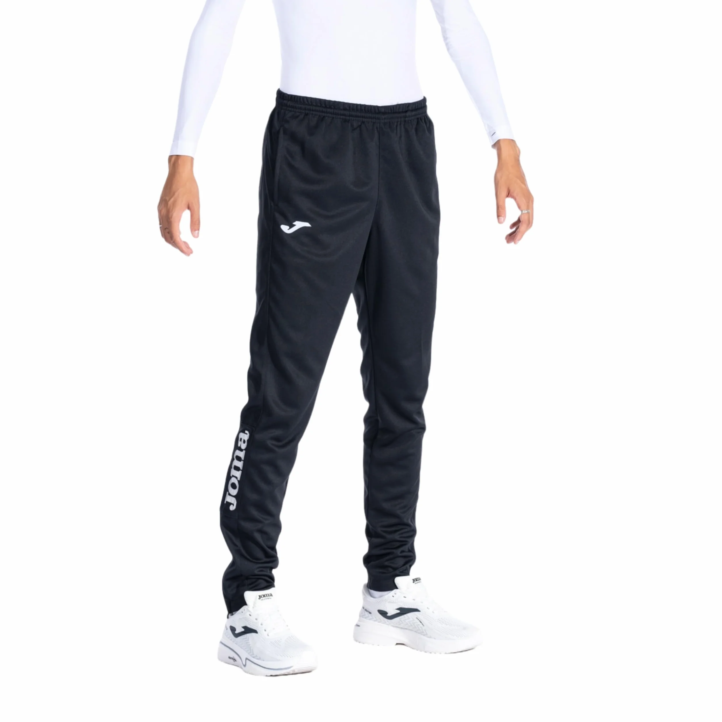 Joma Championship IV Pantalón Largo Deportivo Hombre, 5XS-3XL, Cintura Elástica, Cremallera