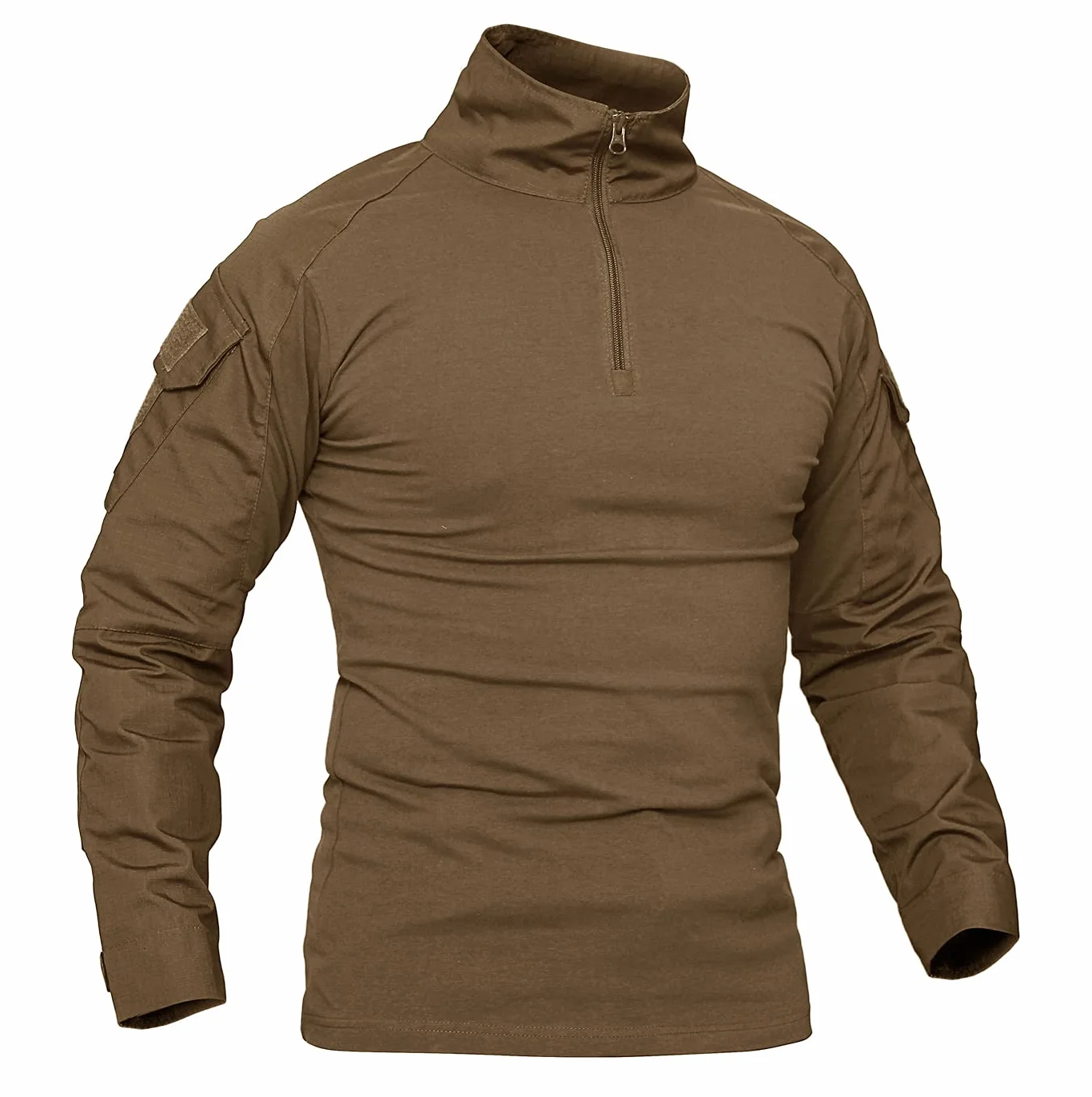 Camisa táctica para Hombre Slim Fit Manga Larga Camuflaje Flecktarn Airsoft Paintball