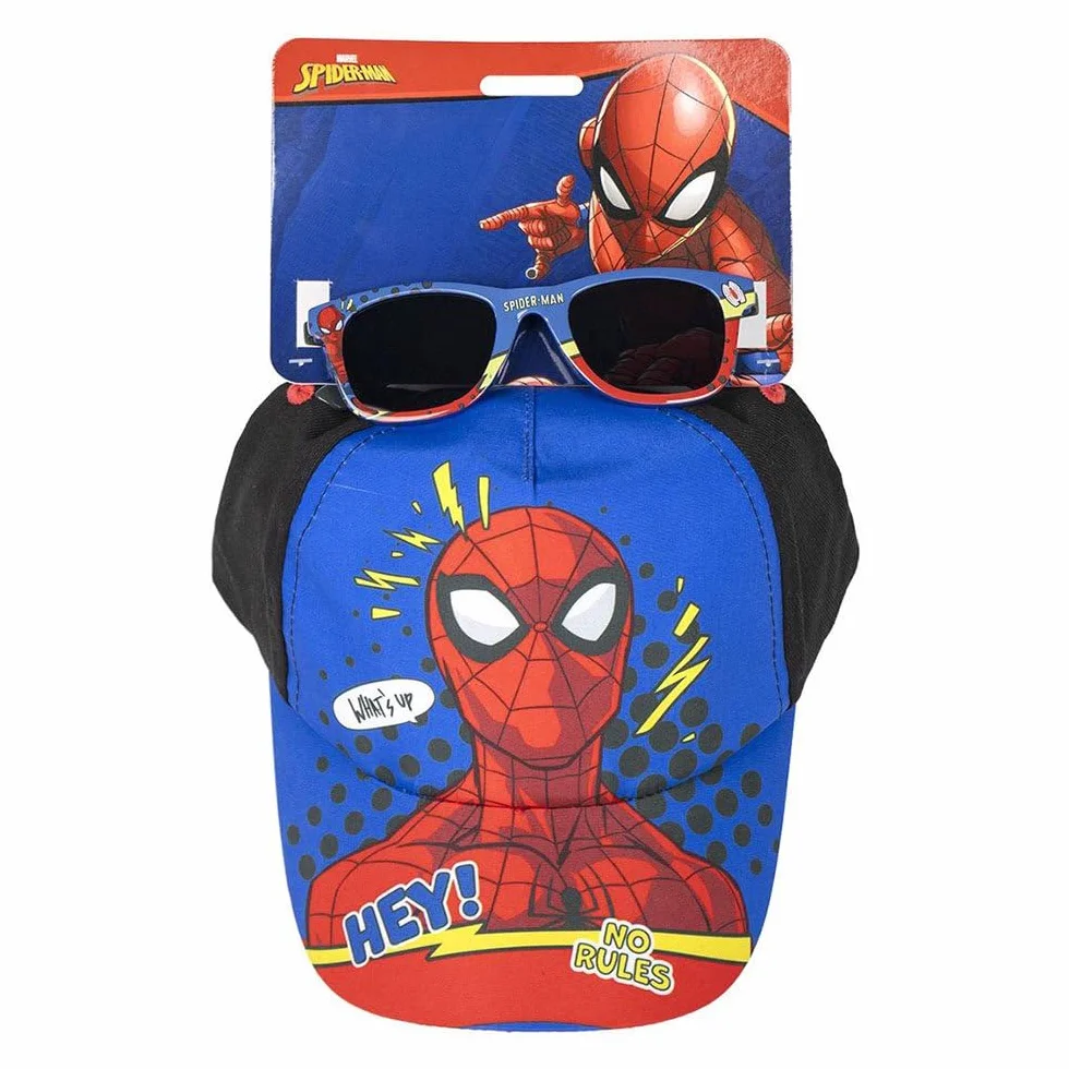Gorra y Gafas de Sol Spiderman Licencia Oficial Marvel CERDÁ LIFE'S LITTLE MOMENTS