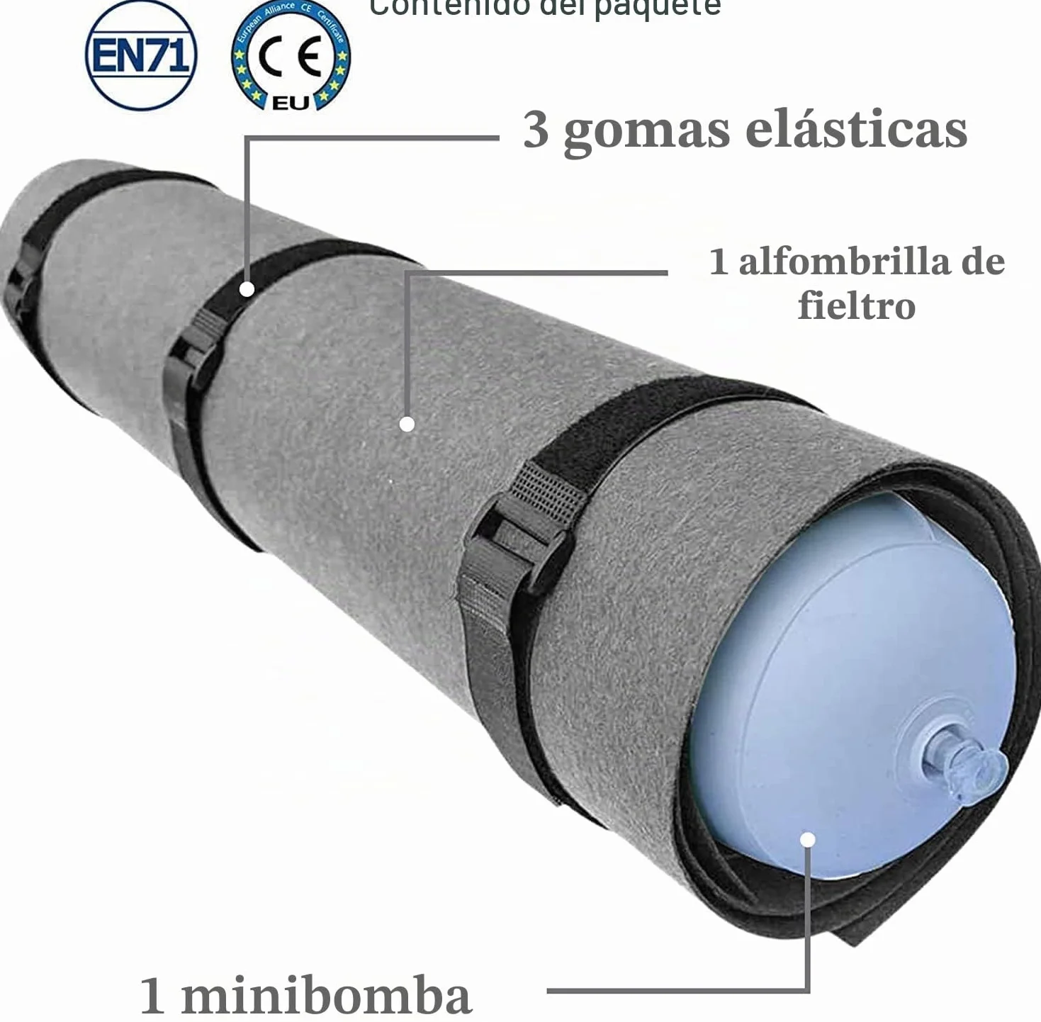Celawork Alfombrilla Enrollable para Rompecabezas para rompecabezas 1000 1500 2000 3000 Piezas Salvapuzles Almohadilla de Almacenamiento para Rompecabezas (Negro, para 1500)