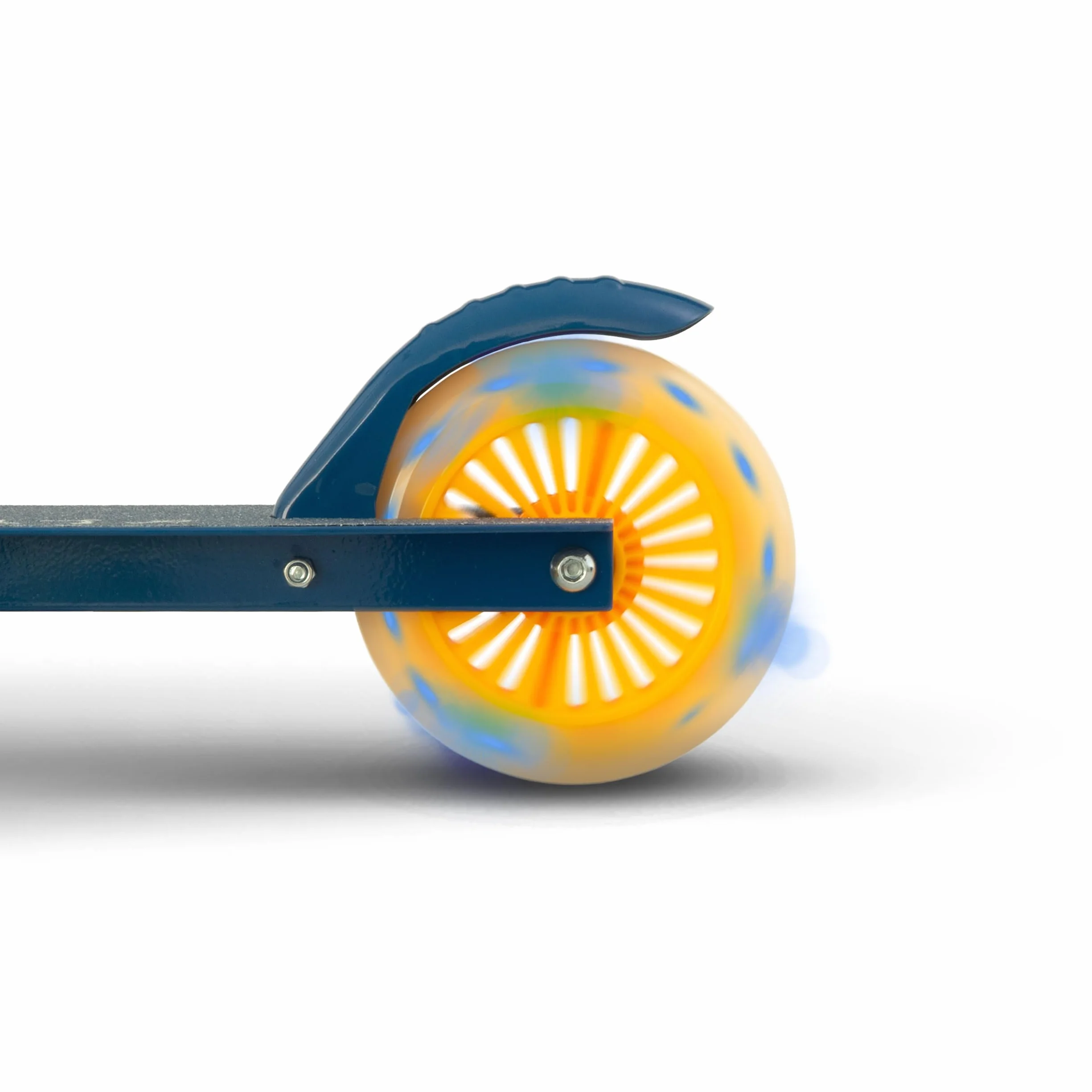 Patinete Niño con Luces LED OLSSON Rocket - Manillar Altura Regulable (70-87cm) con Giro 360º - Ruedas PU 120mm con Luces LED - Rodamientos ABEC 7 - Freno Trasero - Plegable