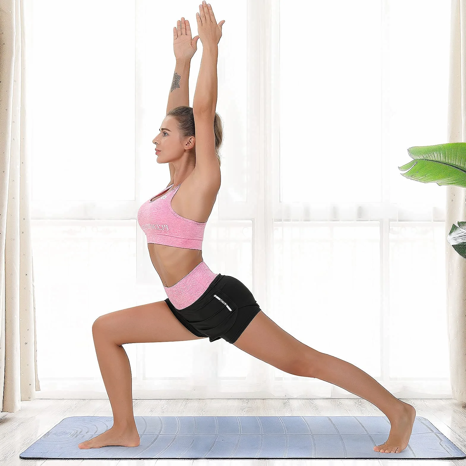 JULY'S SONG Conjunto de yoga 5 prendas para correr gimnasio fitness