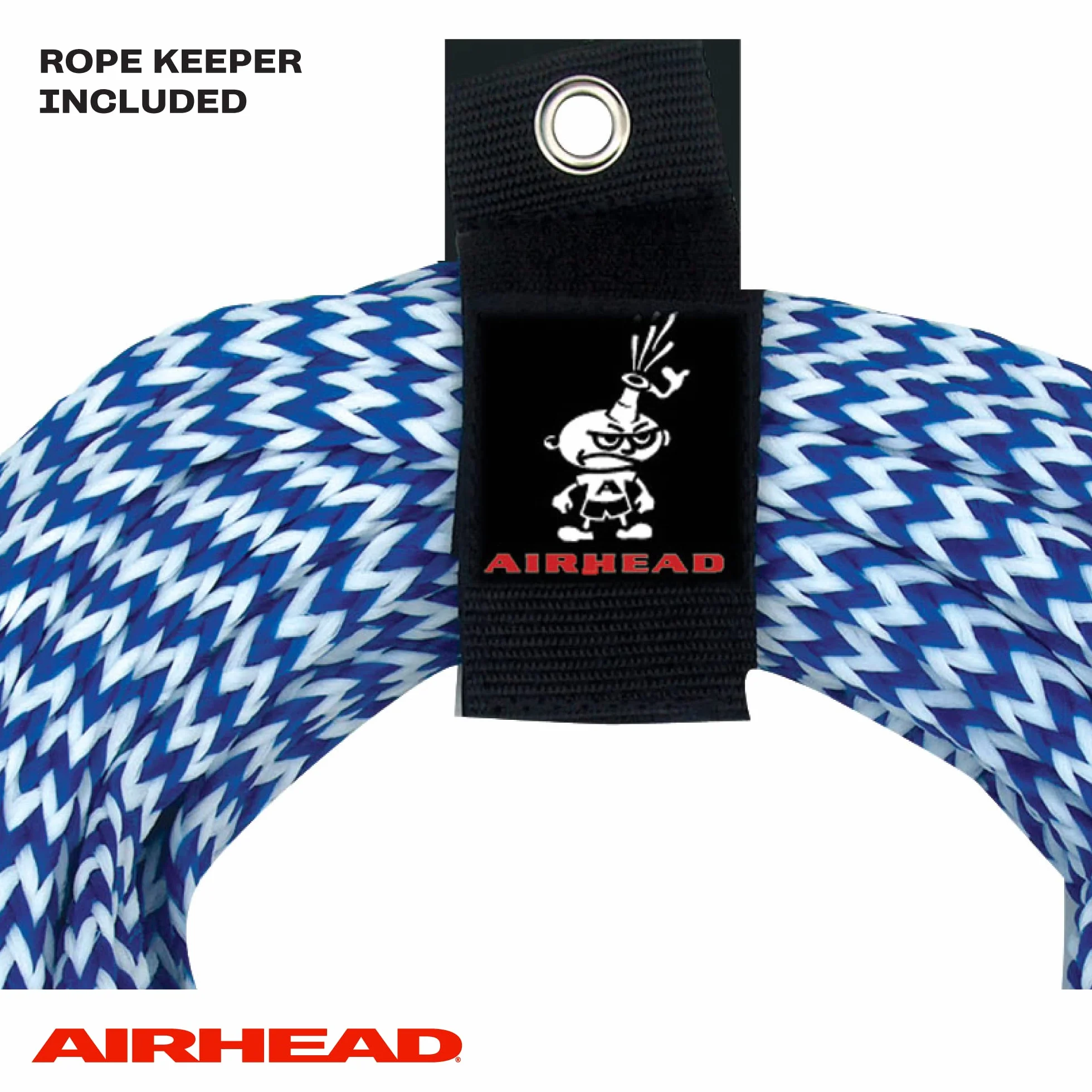Airhead Heavy Duty Tow Harness Arnés de Remolque autocentrante para Deportes acuáticos, 2 Jinetes, 12 pies