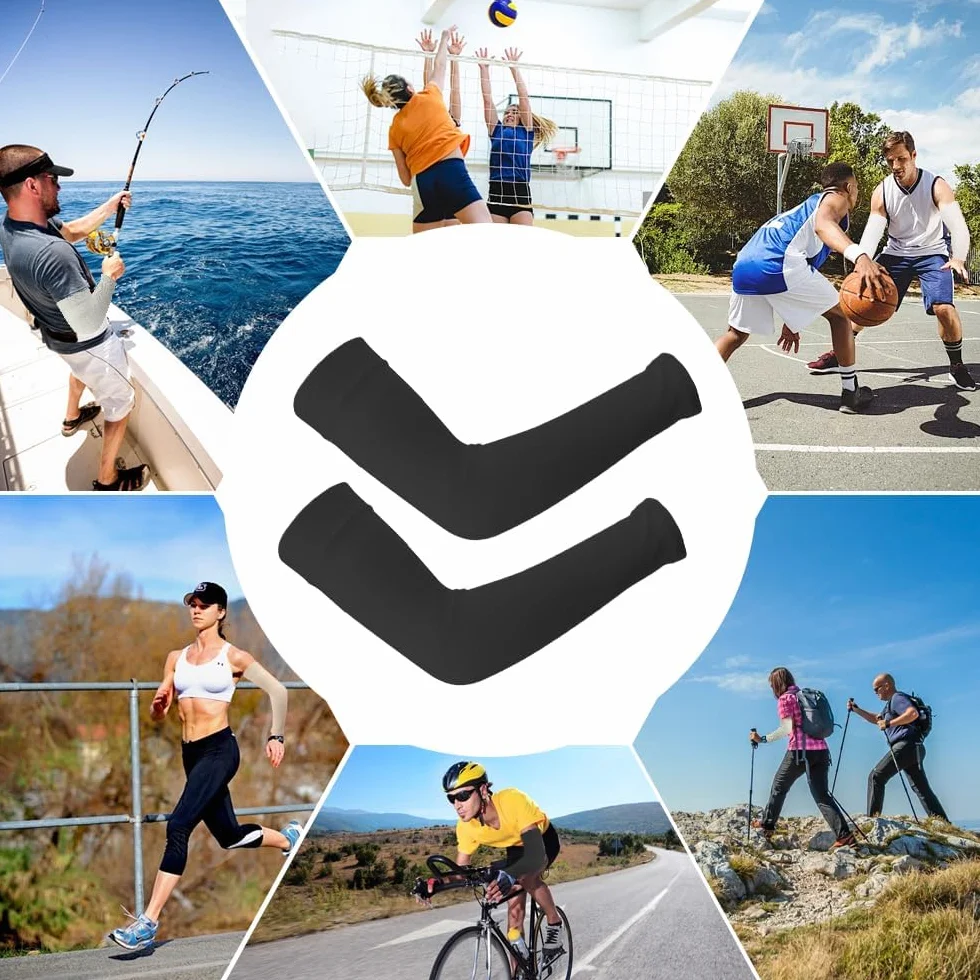 Mangas para Brazos Protección Solar Manguitos Ciclismo