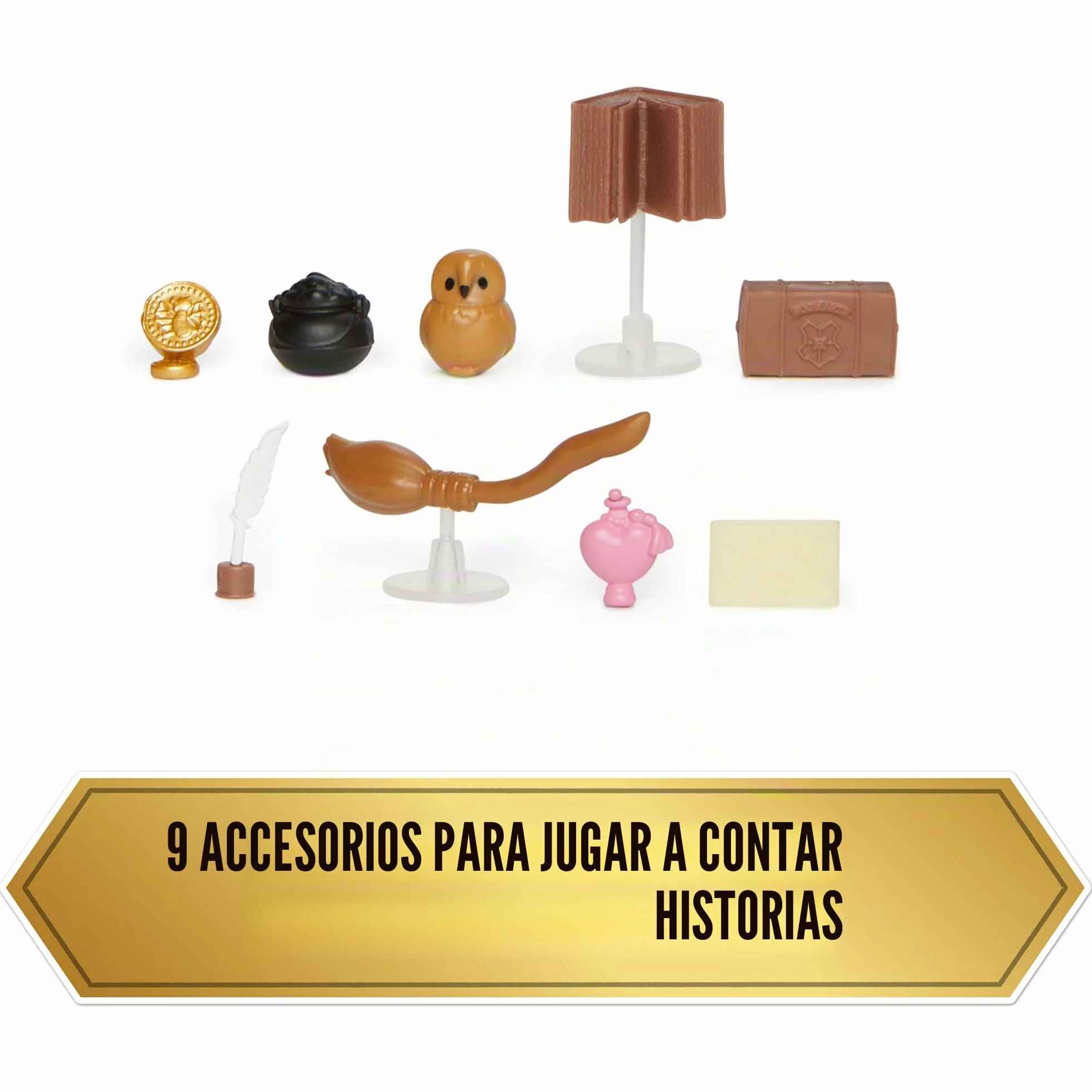 Wizarding World Harry Potter - Calendario de adviento de Harry Potter - Calendario de adviento para Navidad con 24 sorpresas, Accesorios, Figuras mágicas, Juguete Infantil de 6 años y más