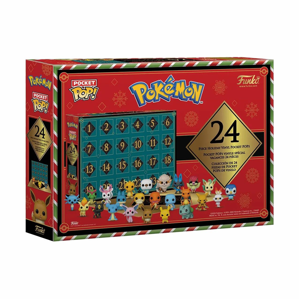 Funko Calendario DE Vacaciones: Pokemon 2023