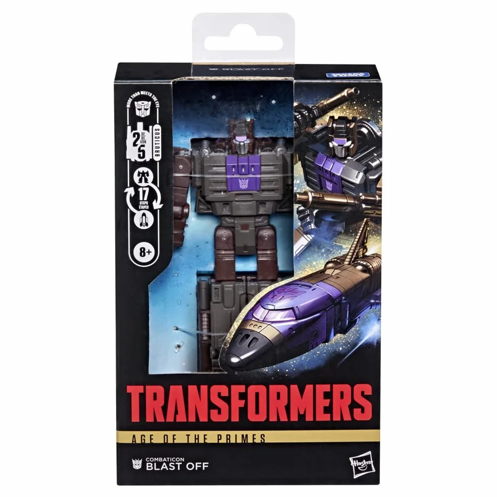 Transformers Age of The Primes, Deluxe Class, Figura de acción de Combaticon Blast Off