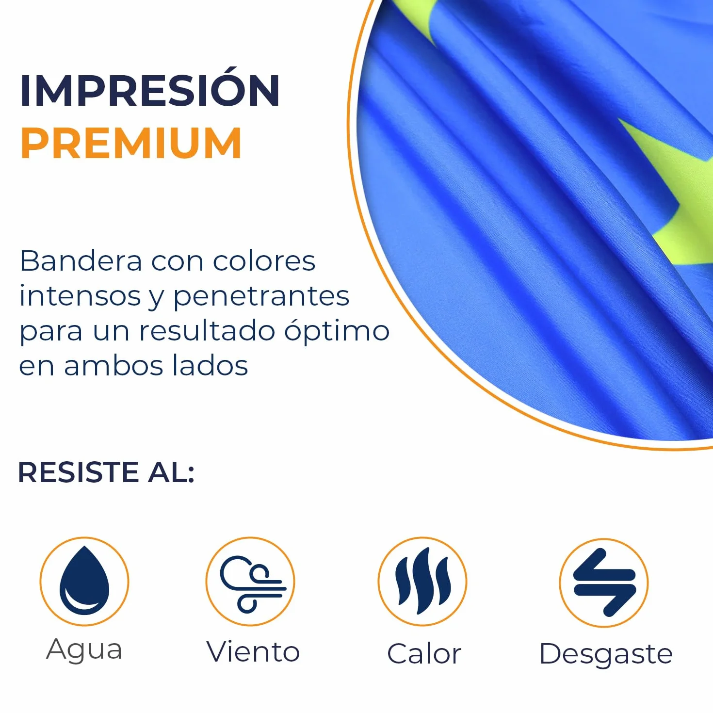 AZ FLAG Bandera de Europa 150x90cm - Union Europea UU.EE Multicolor
