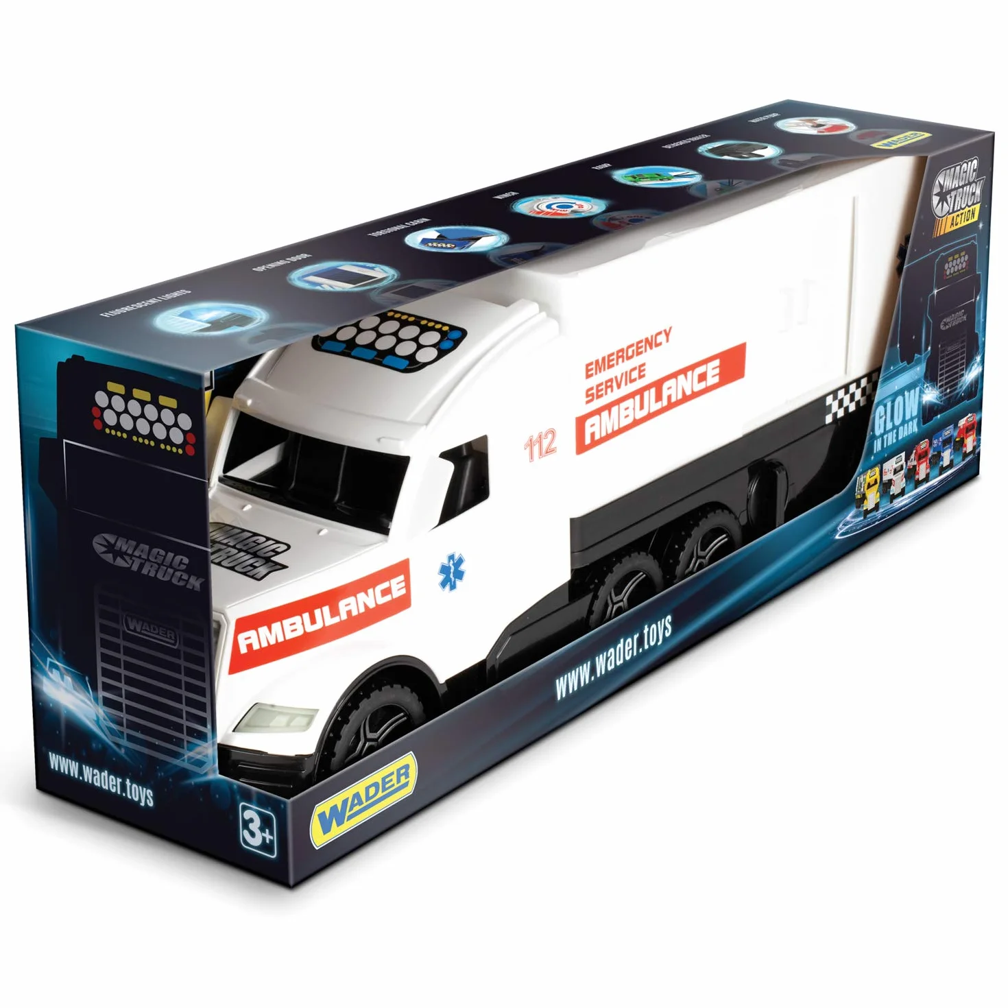 Wader Magic Truck Action Ambulancia