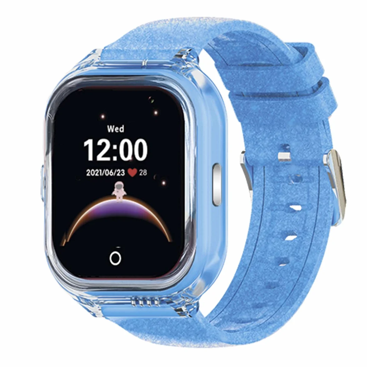 Reloj Inteligente Niño con Localizador GPS, Juegos, Cámara, Llamadas, SOS, SIM Incluida Azul