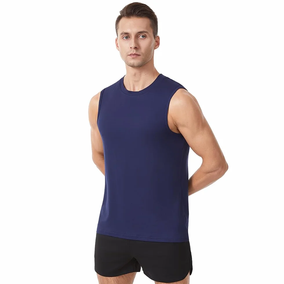 Camisetas sin Mangas para Hombre Gimnasio Entrenamiento Correr Culturismo