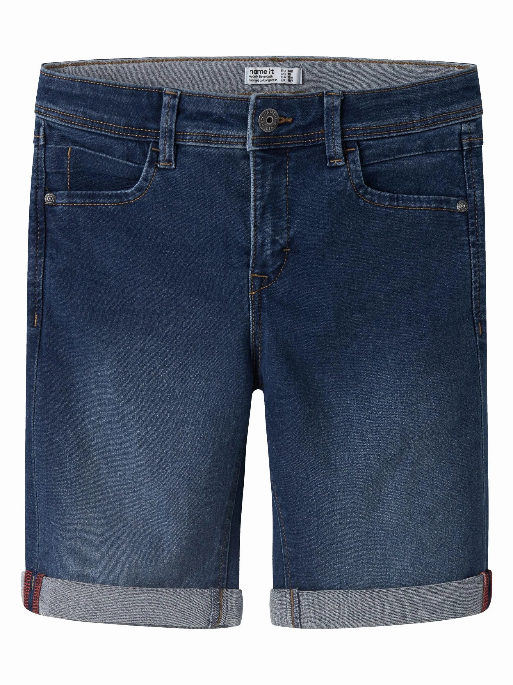 Name IT Nkmsilas Slim Dnm L Shorts 2272-tx Noos - Pantalones Cortos Niños