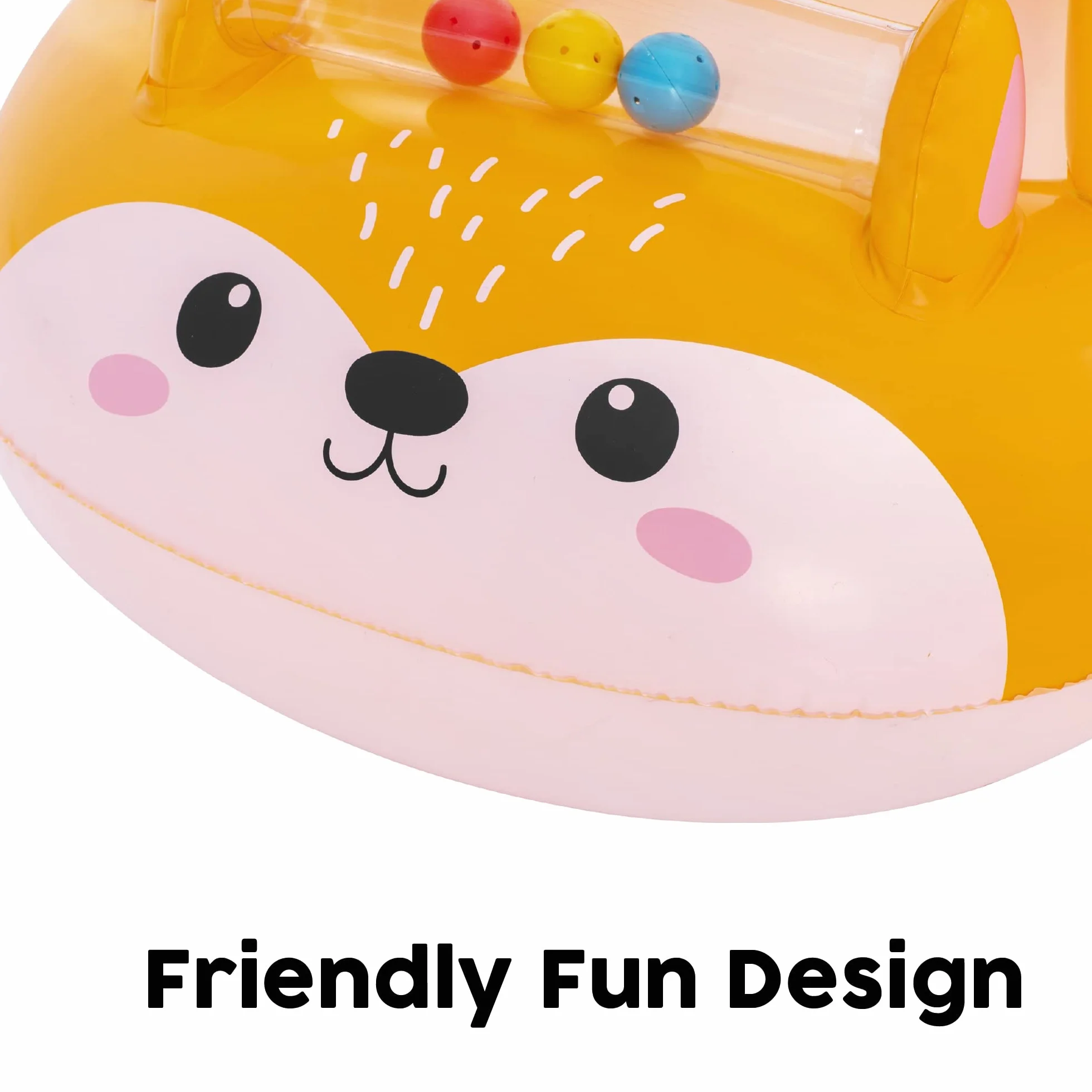 Bestway Inflatable Fox Float for Kids | Swimming Pool Inflatable, Swim Float, Pool Toys for Boys and Girls