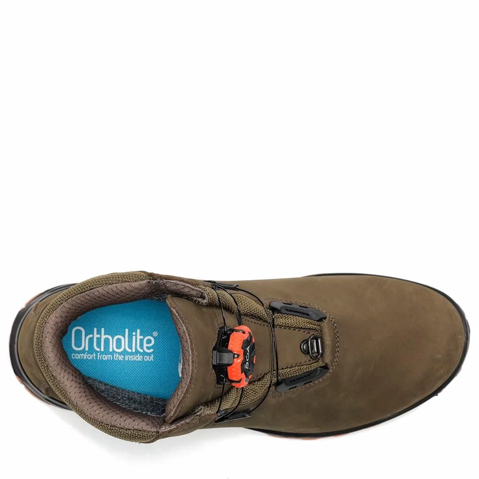 CHIRUCA Bota Cares Boa Hi Vis Color Kaki Talla 44 para Hombre