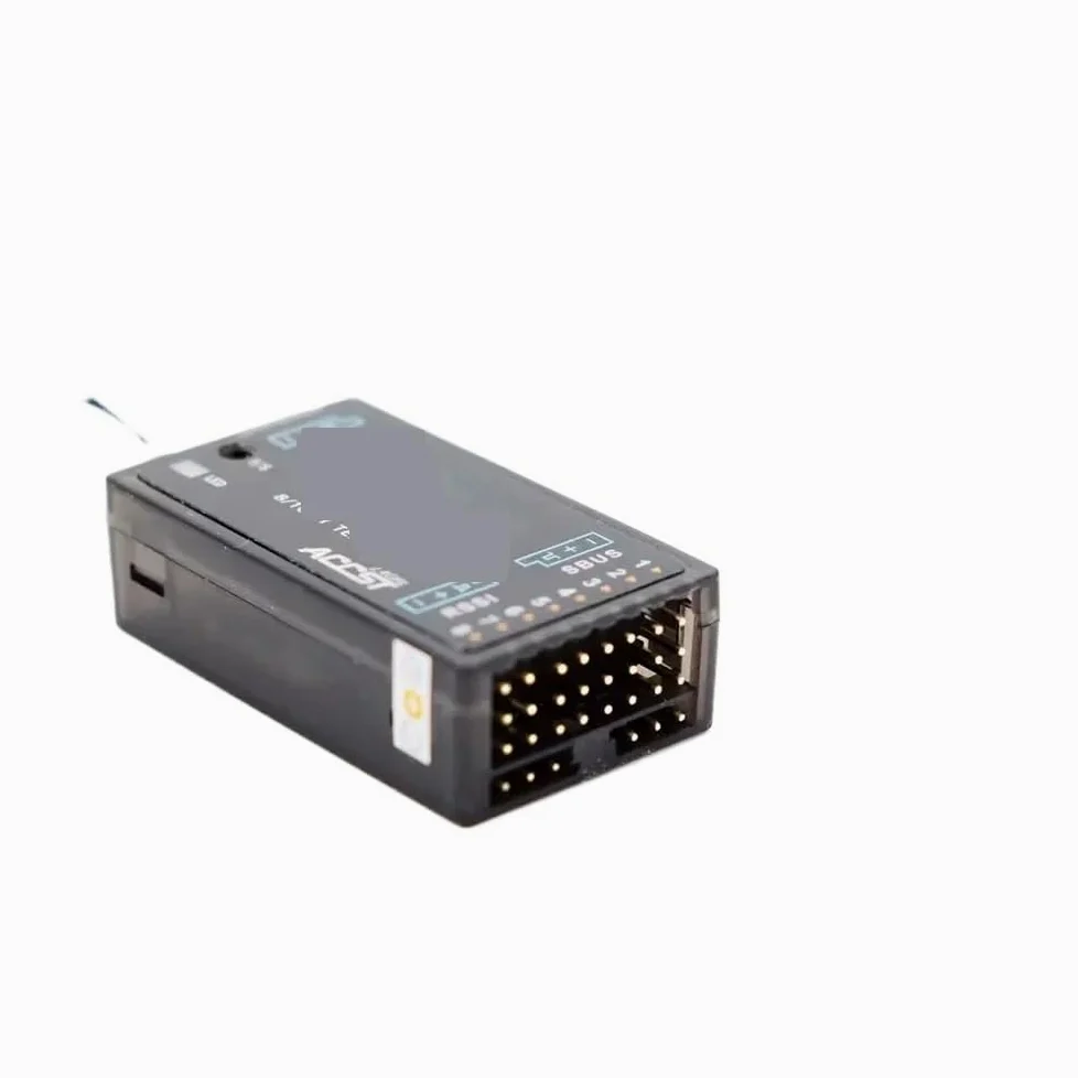 2025 para Receptor FR X8R de telemetría 8/16 Canales para RC, cuadricóptero y multicóptero Compatible con X7, X9D X12S
