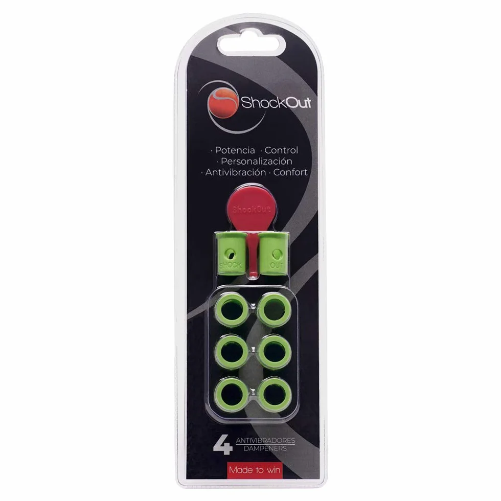 ShockOut Antivibrador de Pádel Verde - Dampener para Palas