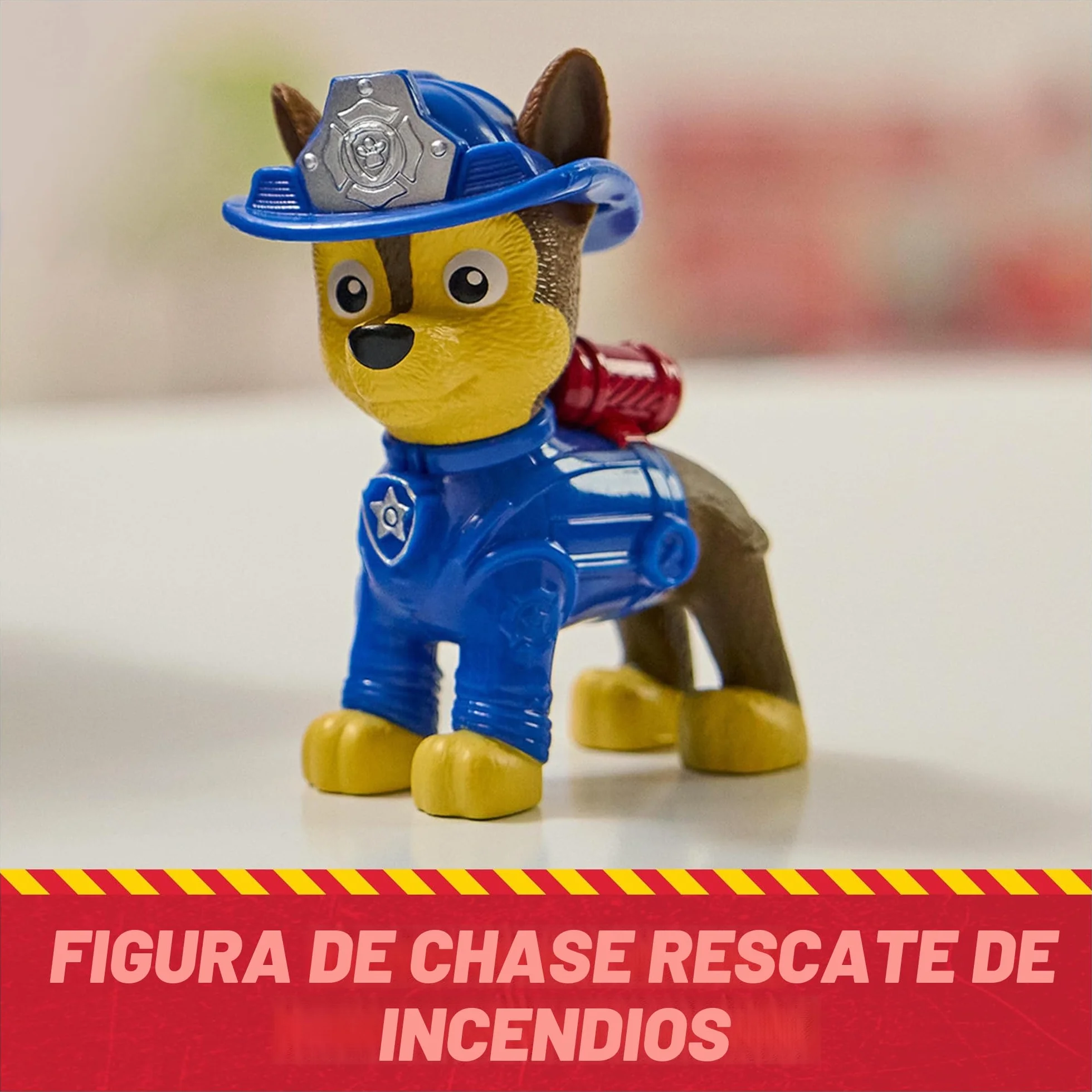 Paw Patrol Patrulla Canina Vehículo Figura Chase Fire Rescue Mission Bomberos Coche Juguete Infantil 3 Años