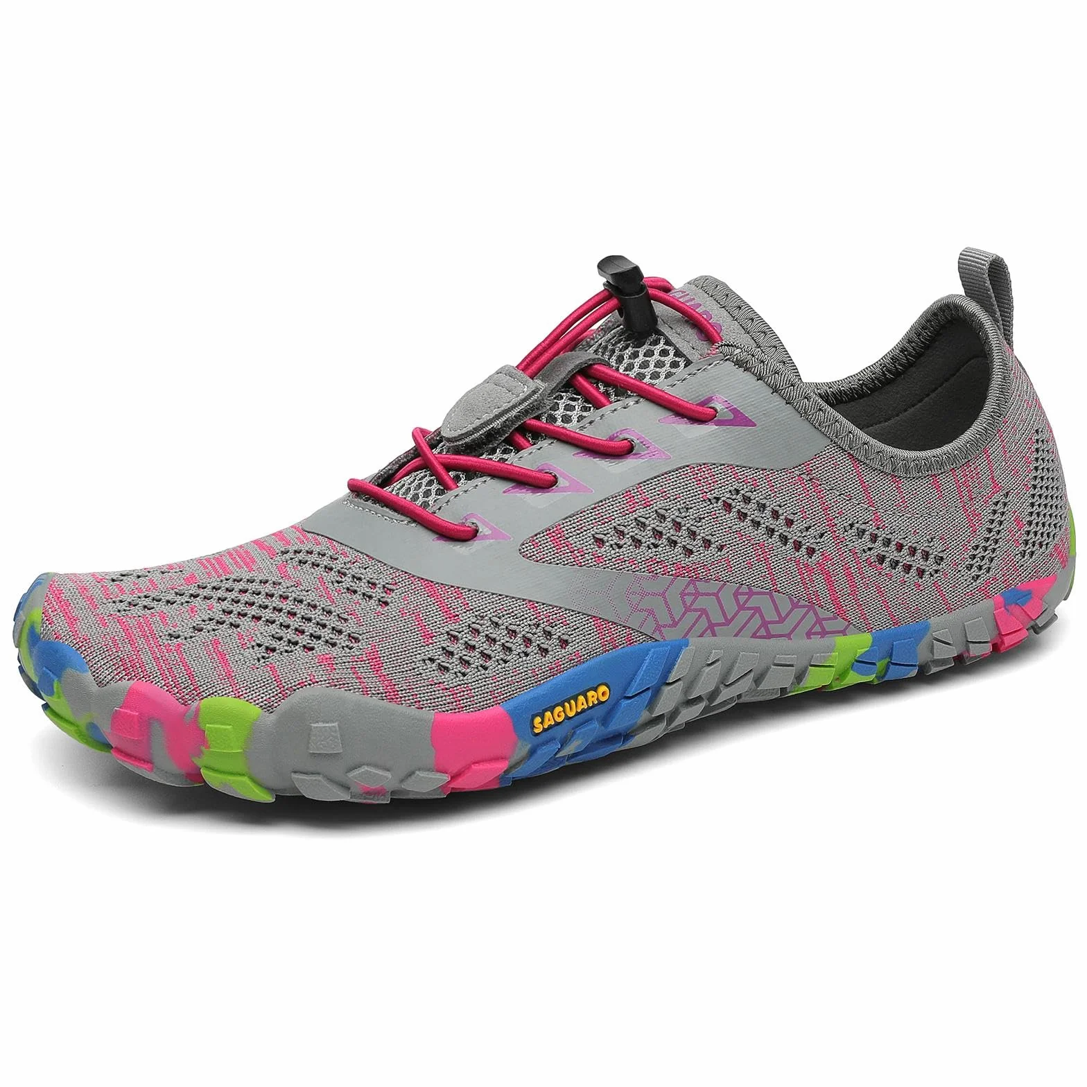 SAGUARO Zapatillas Barefoot Hombre Mujer Zapatos Minimalistas Trail Running Zero Drop Suela 36-48 EU