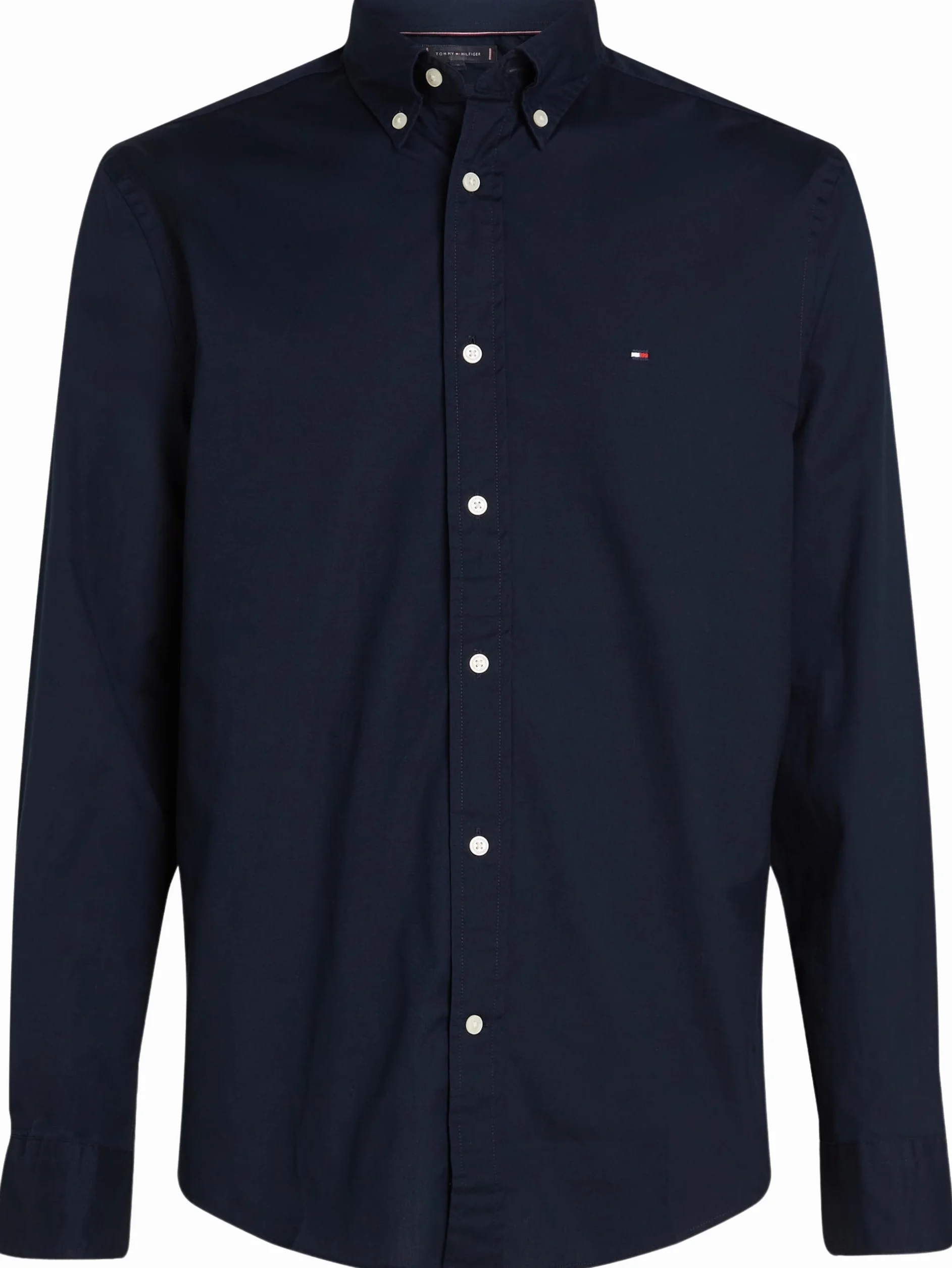 Tommy Hilfiger Camisa Hombre Flex Poplin Regular Fit