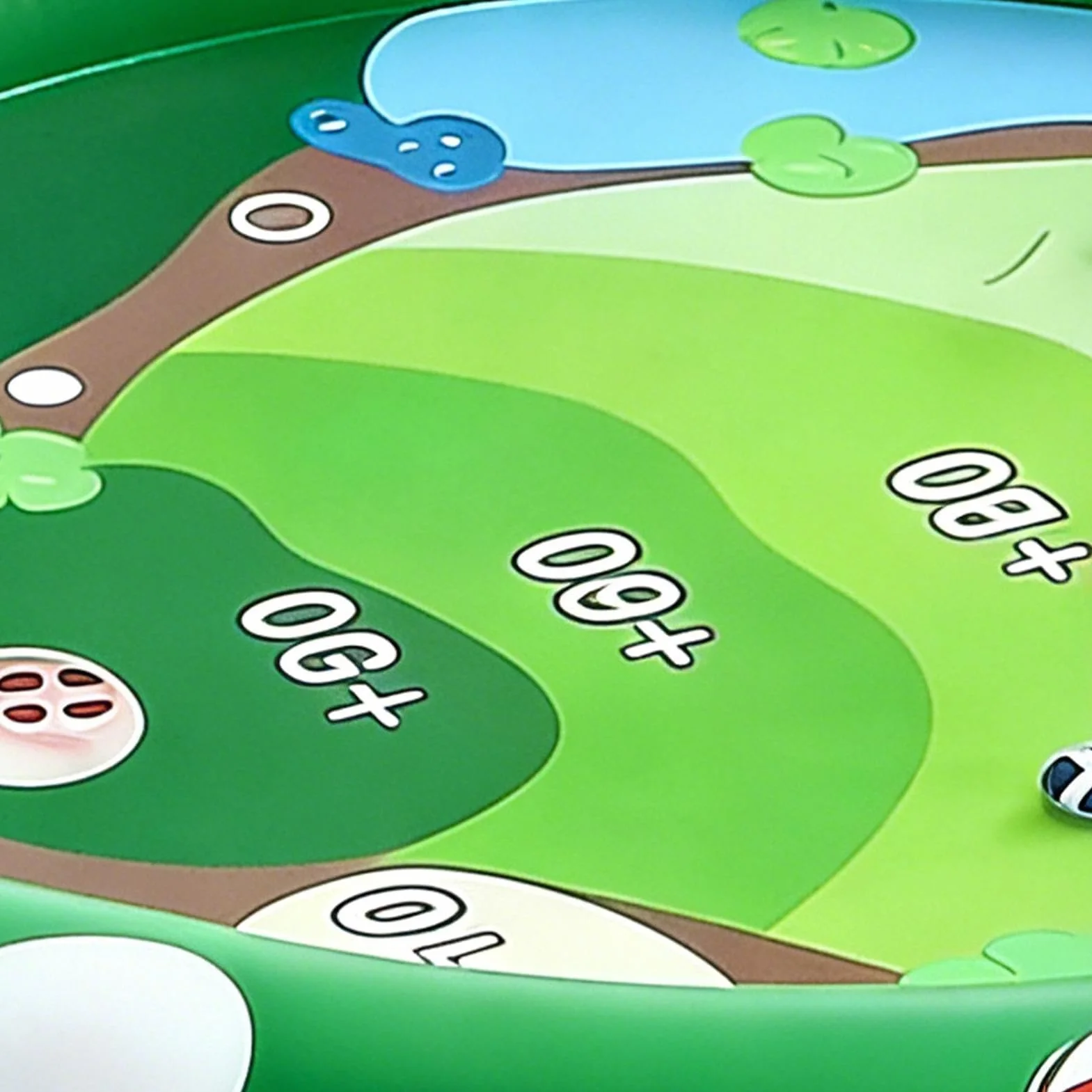 Juego De Golf para Piscina Flotante - Objetivo De Agua Inflable De 47 Pulgadas con Pelotas De Golf | De Vacaciones De Verano para Niños, Adolescentes Y Adultos | Patio Trasero Duradero De Las