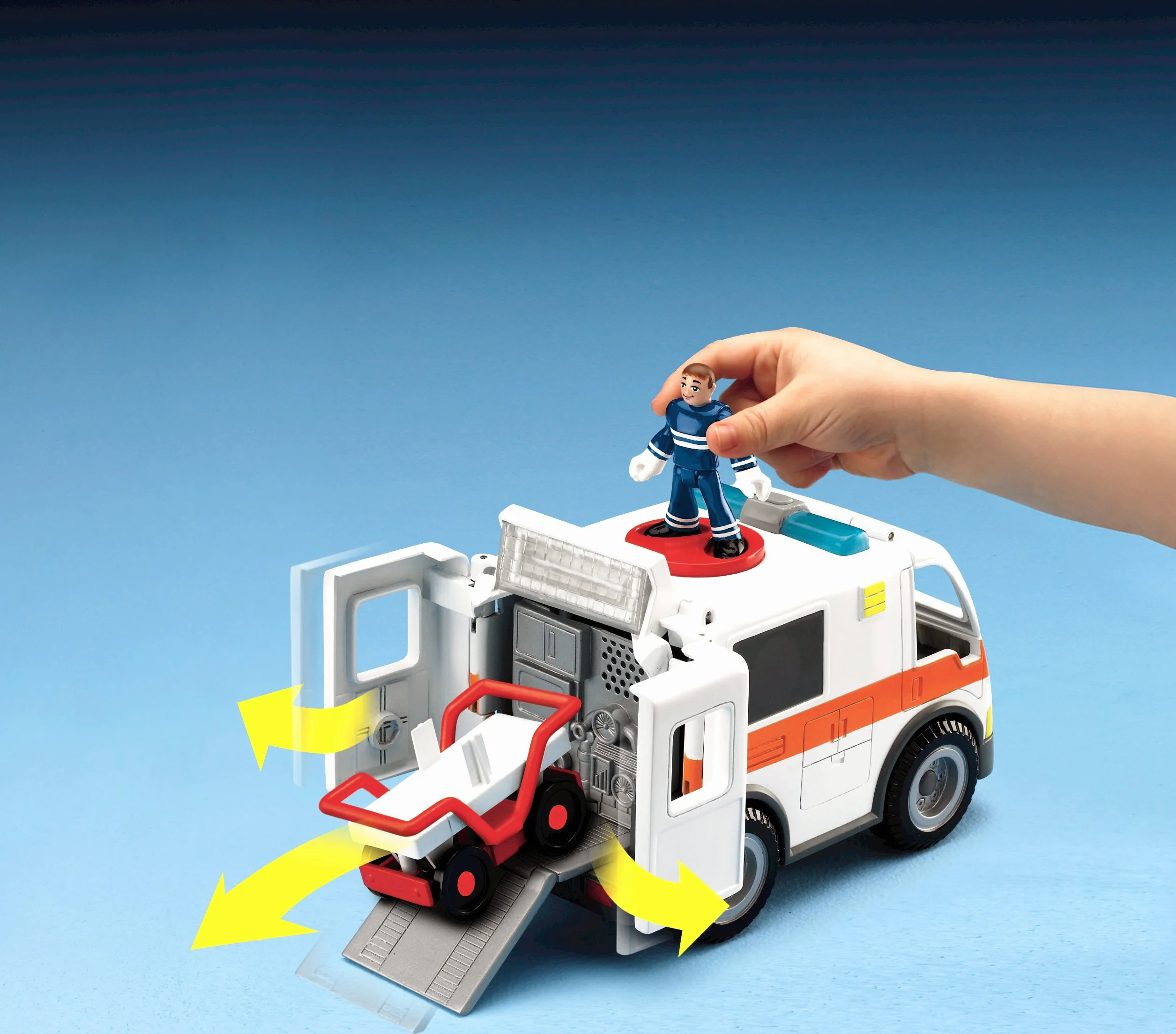 Fisher-Price Imaginext - Ambulancia de Rescate (Mattel W8524)