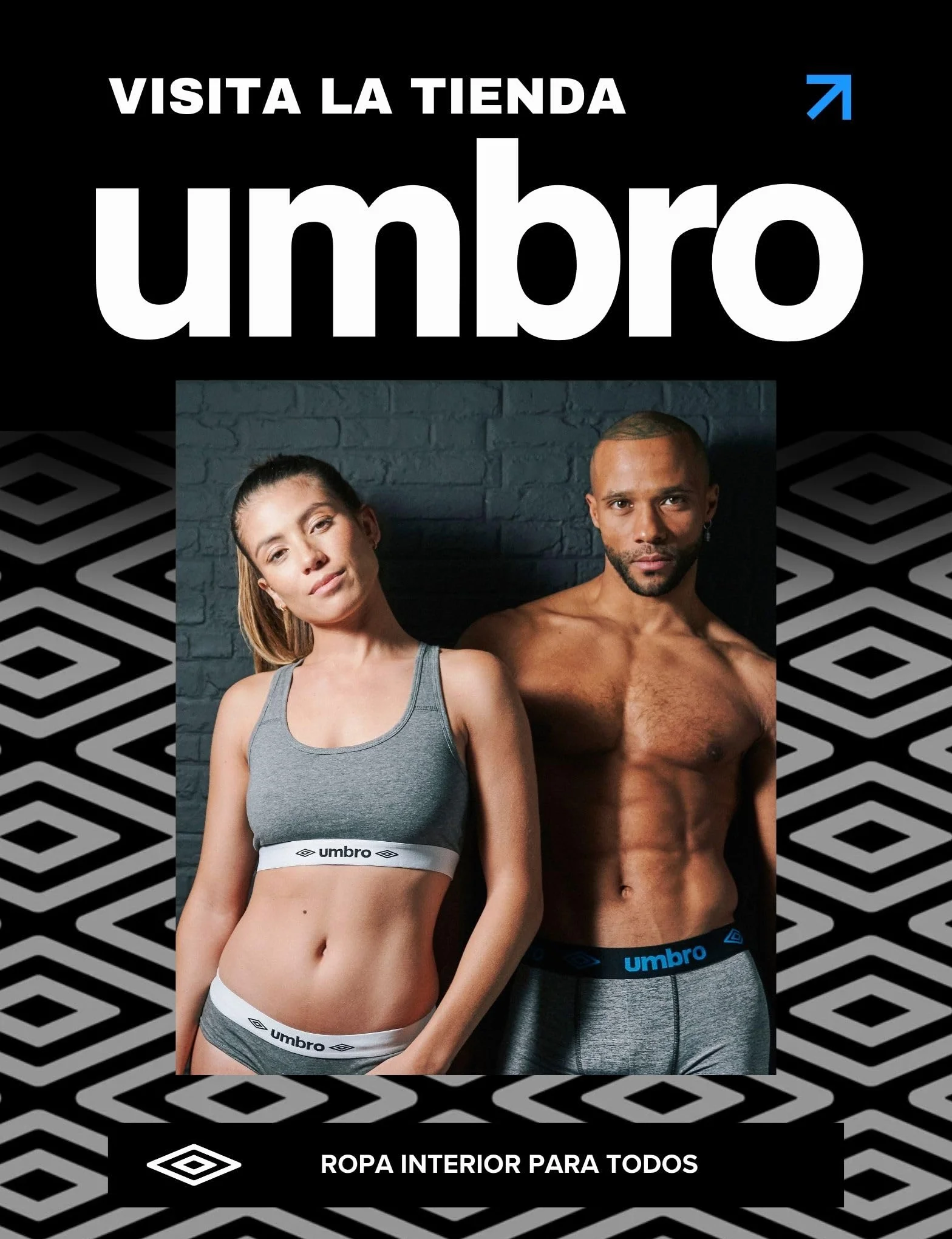 Umbro Boxer Hombre 100% Algodón Ropa Interior Sostenible Natural Lote 5