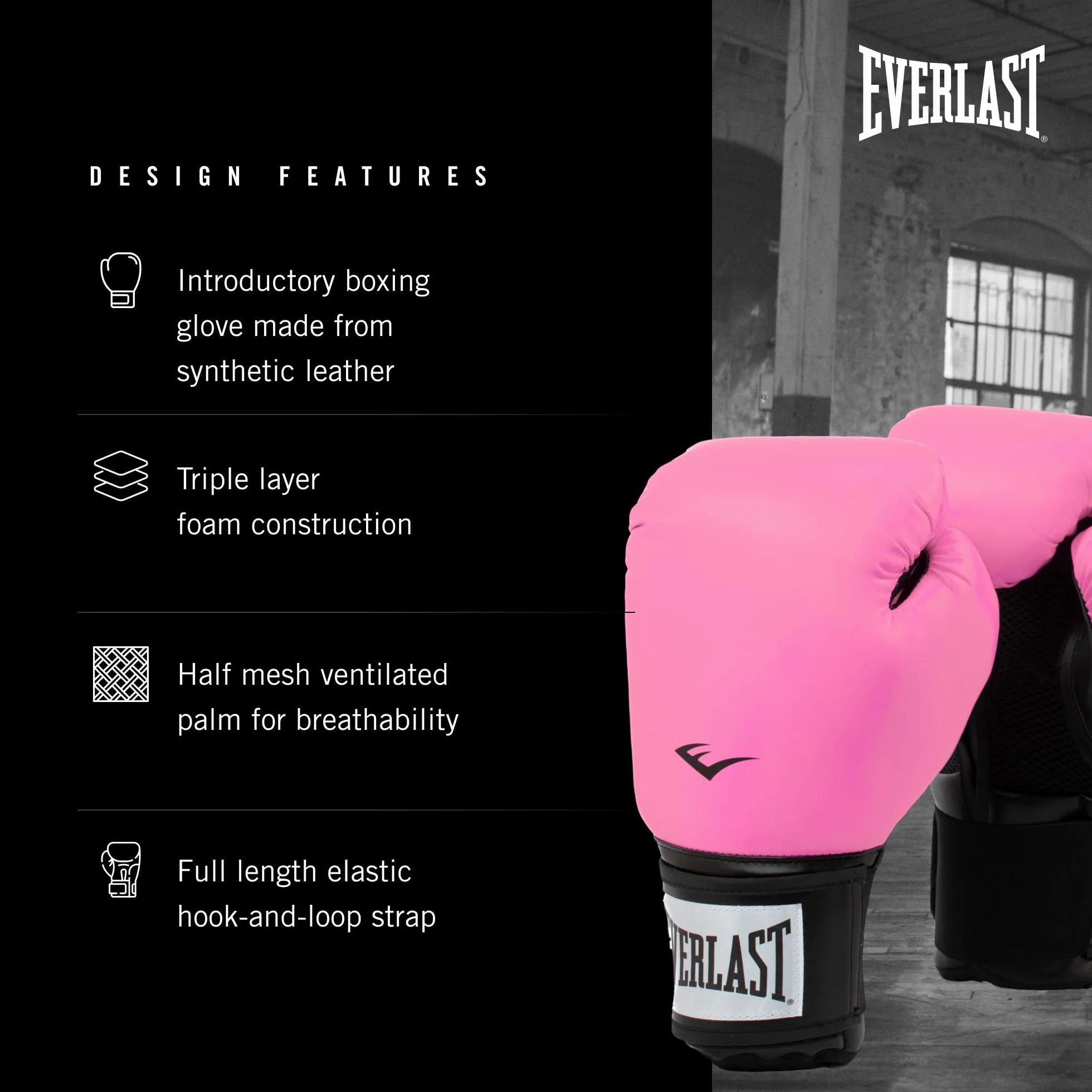 Everlast Pro Style 2 Guantes de boxeo para adultos