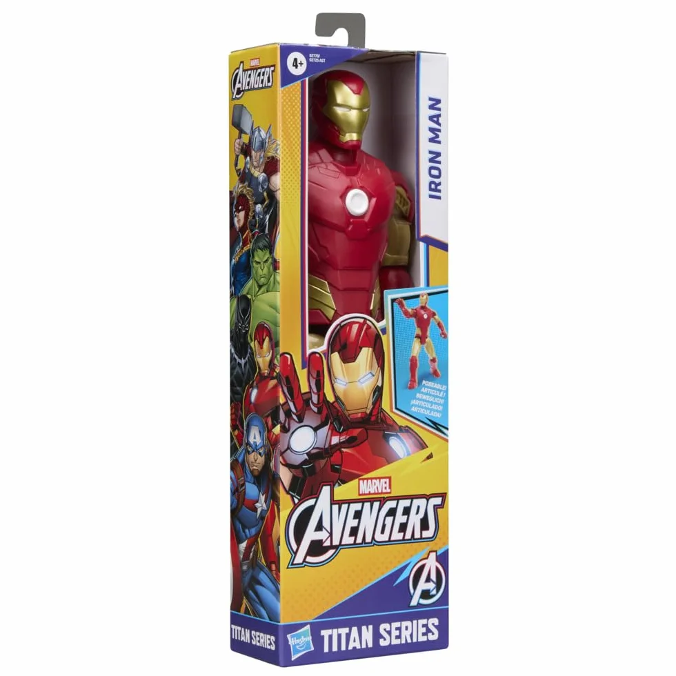 Marvel Avengers Titan Hero Series Iron Man, Figura de acción